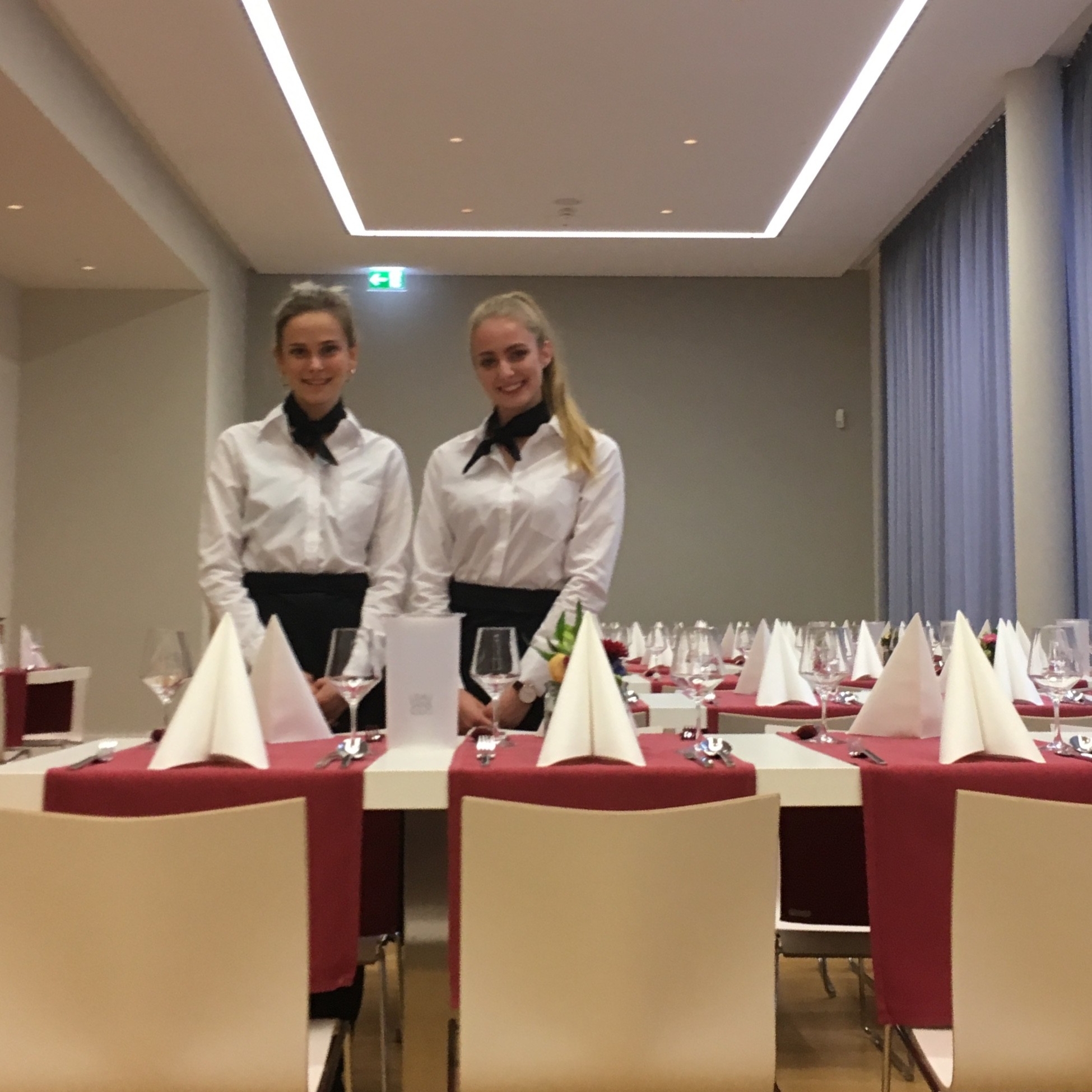 Mitarbeiter im Einsatz