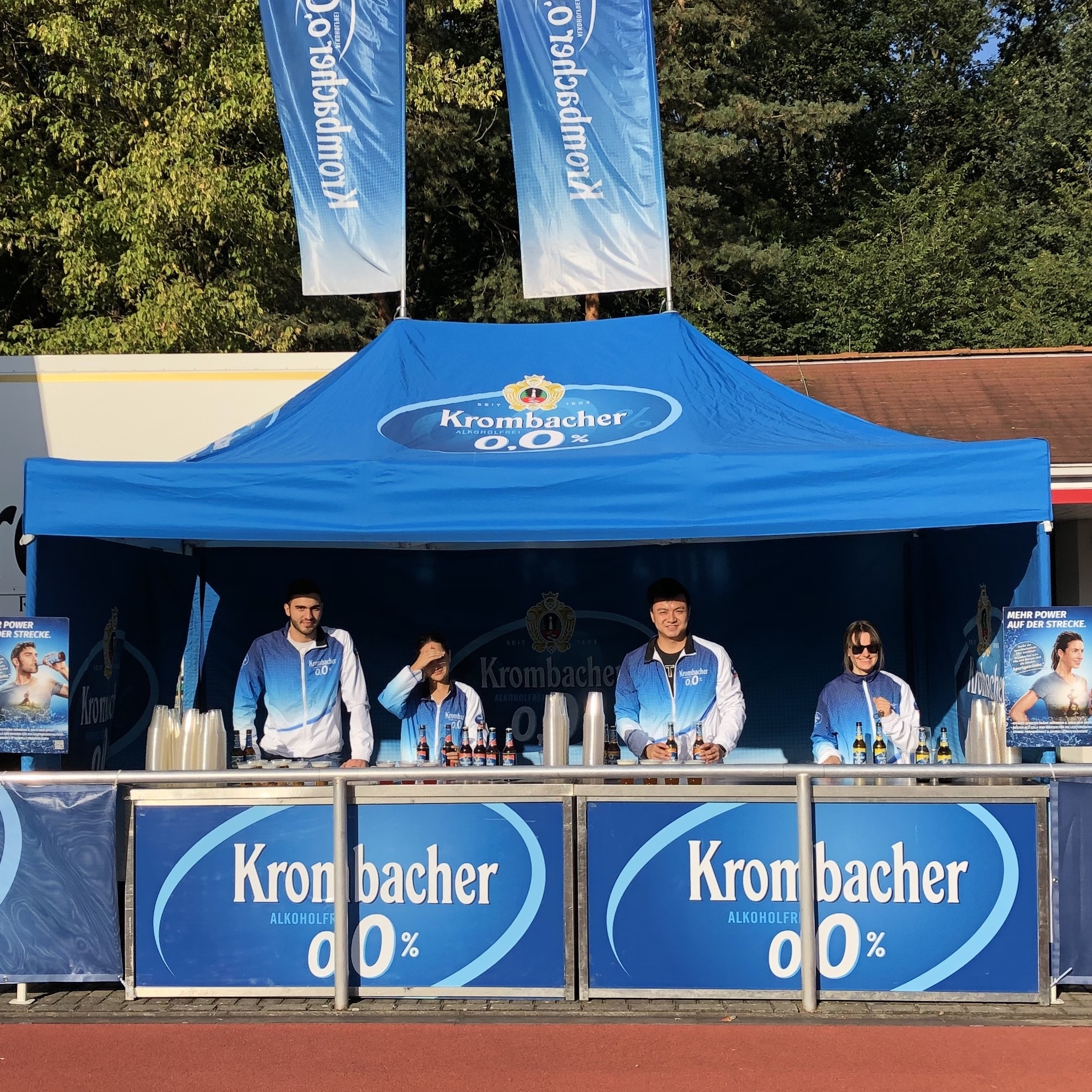 Mitarbeiter im Einsatz