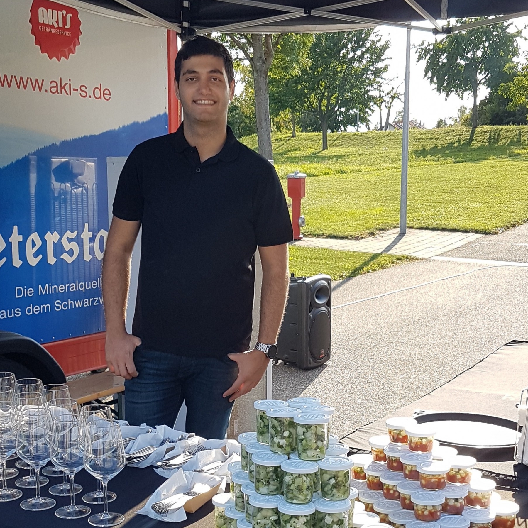Mitarbeiter im Einsatz