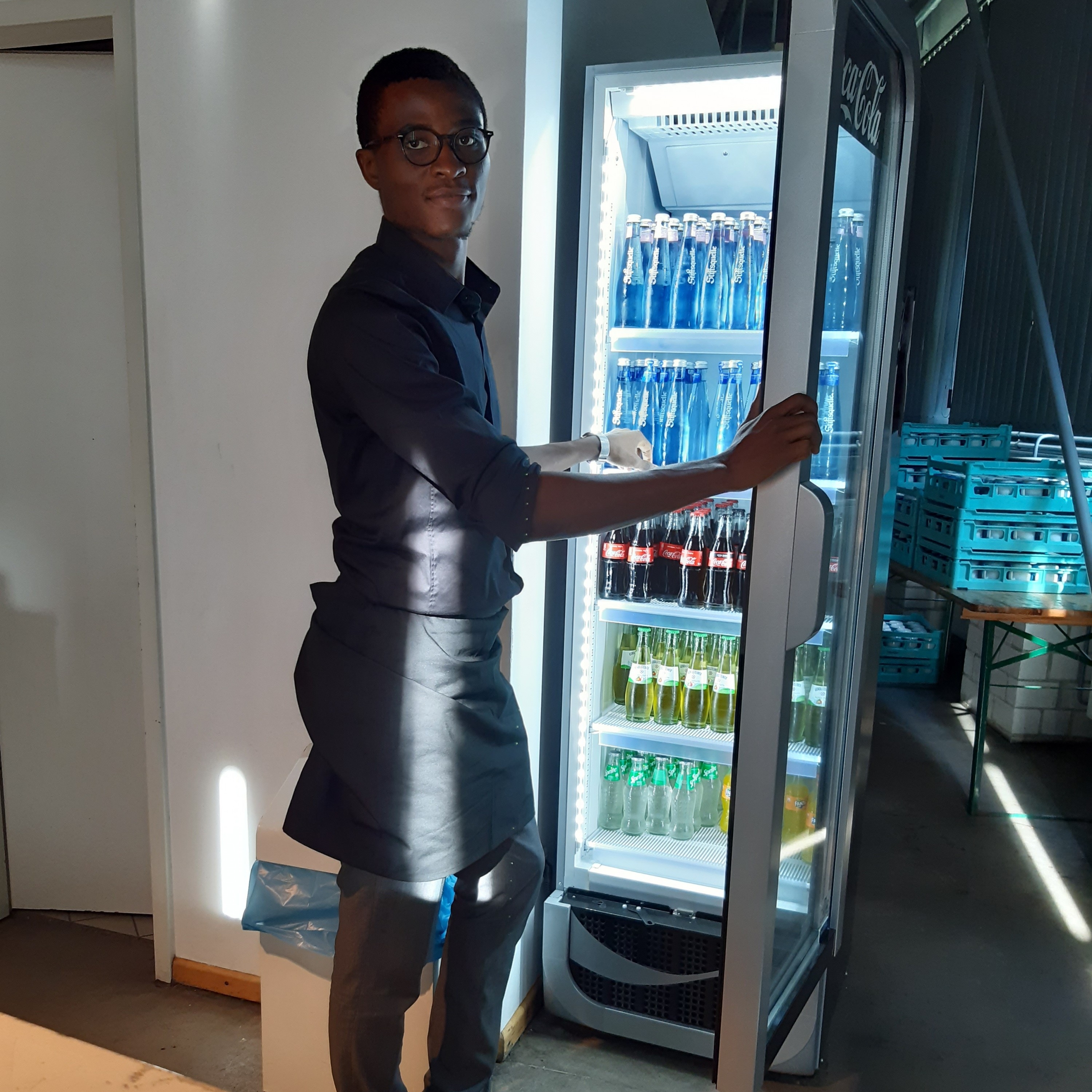 Mitarbeiter im Einsatz