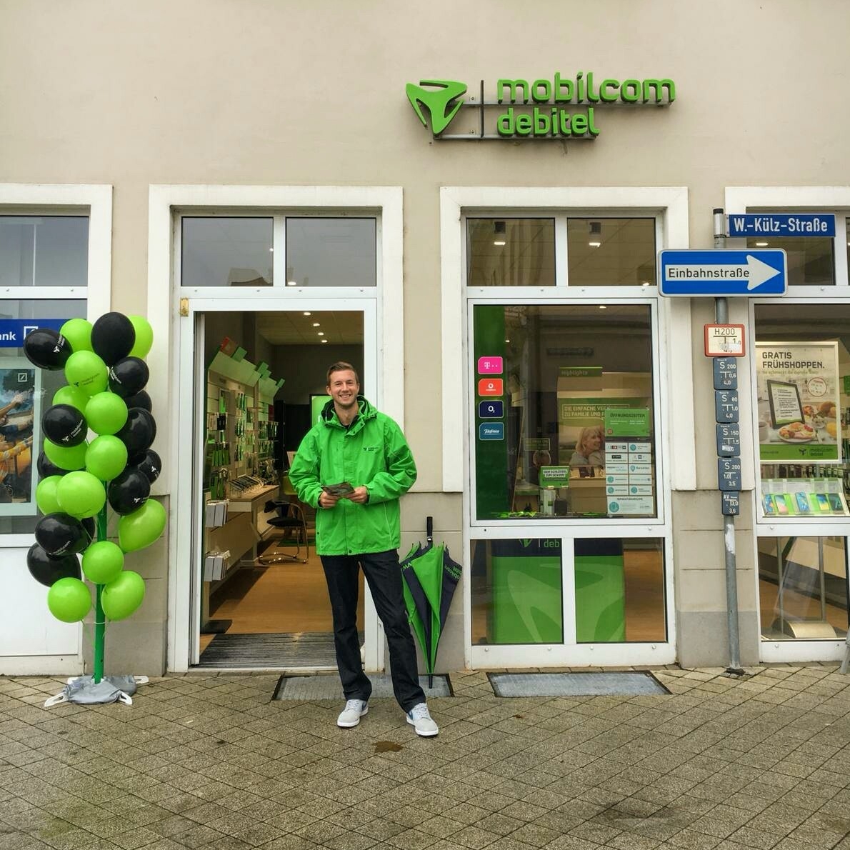 Mitarbeiter im Einsatz