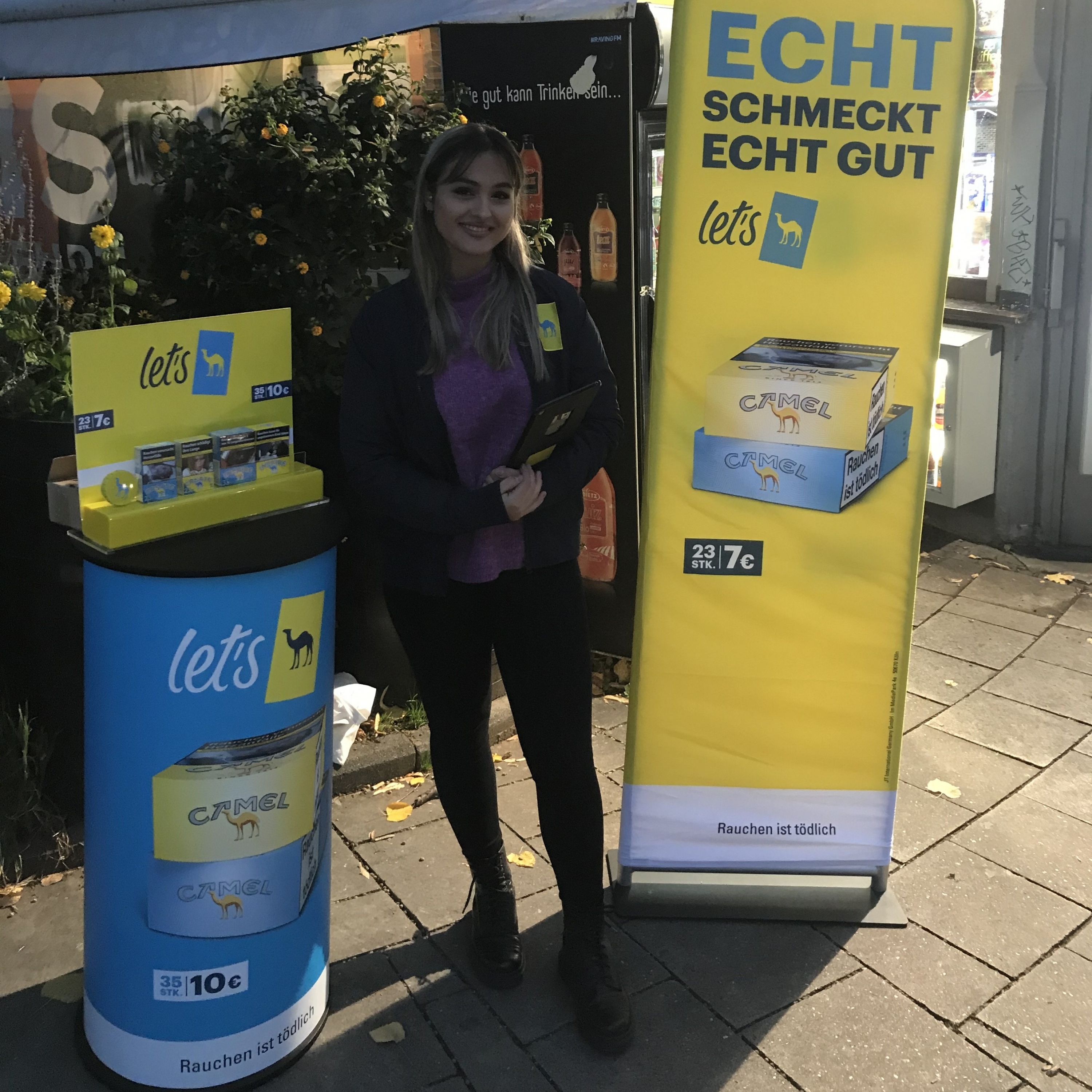 Mitarbeiter im Einsatz