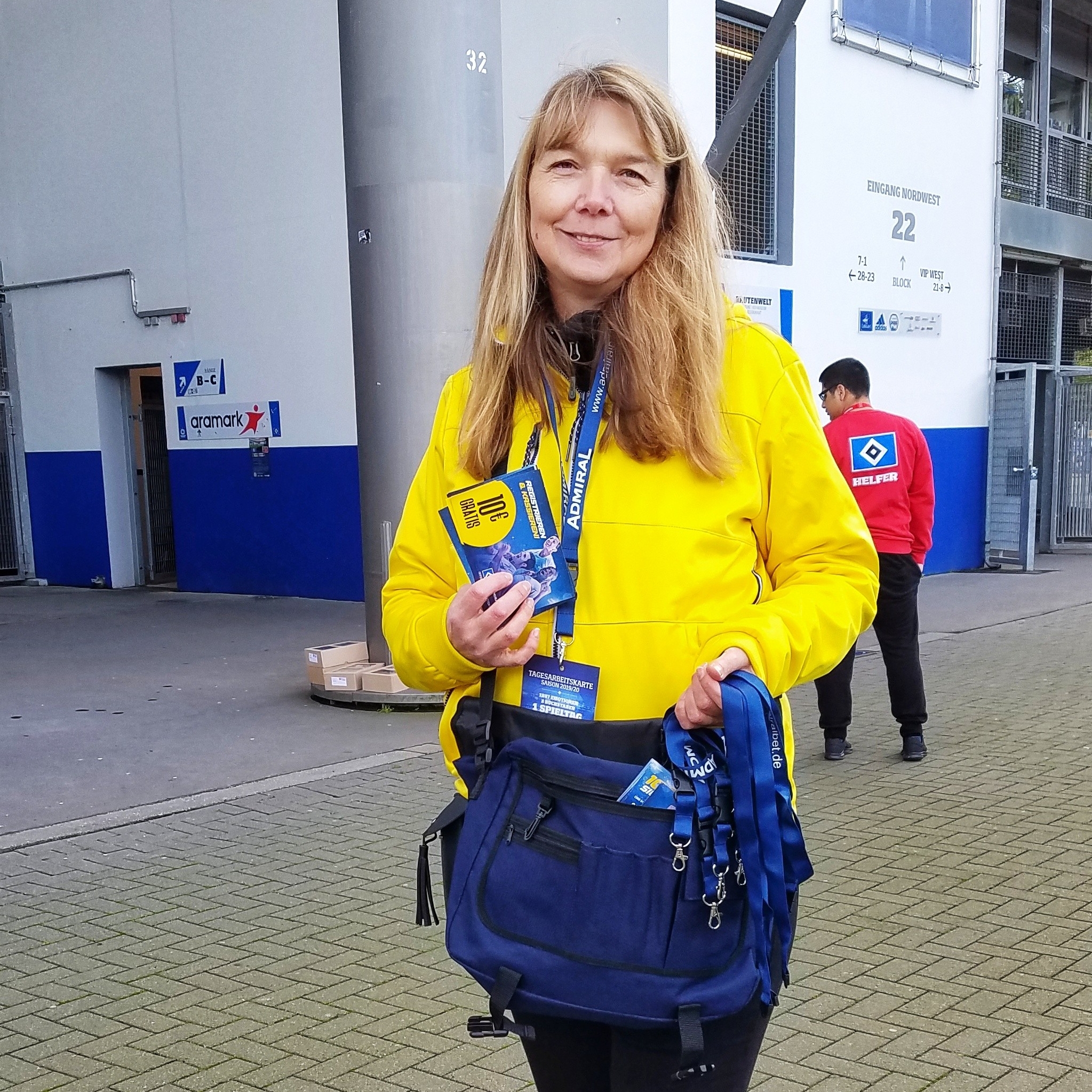 Mitarbeiter im Einsatz