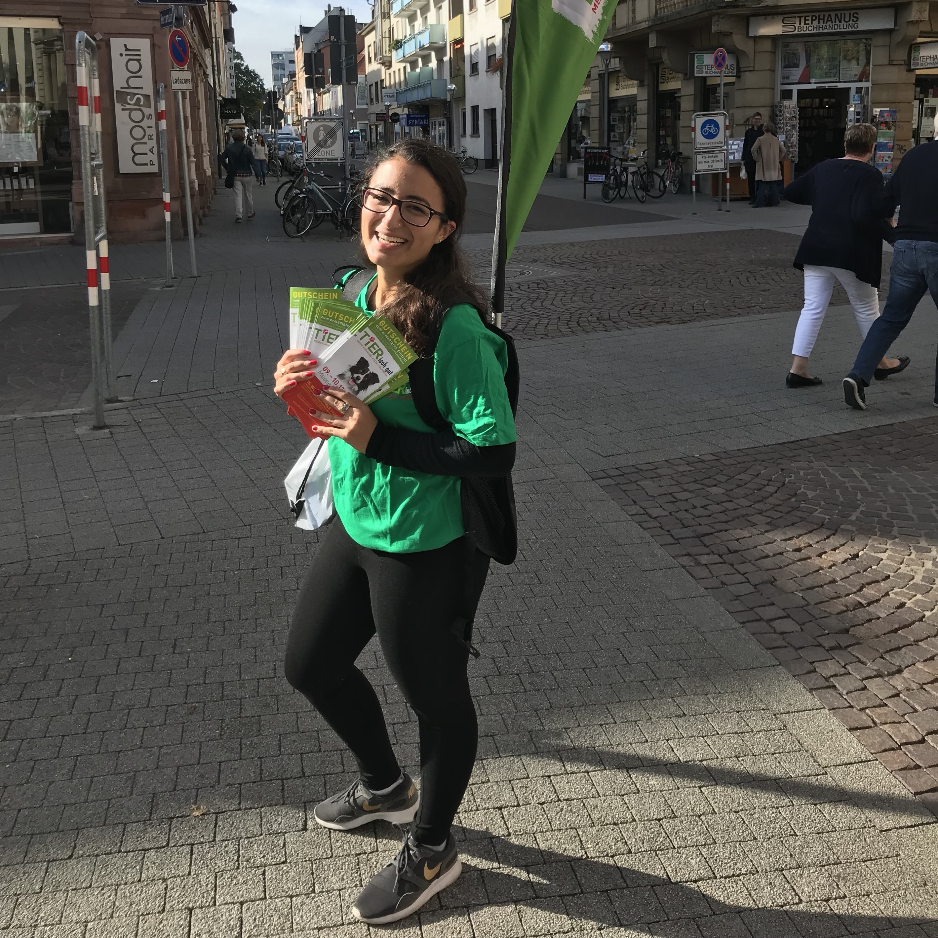 Mitarbeiter im Einsatz