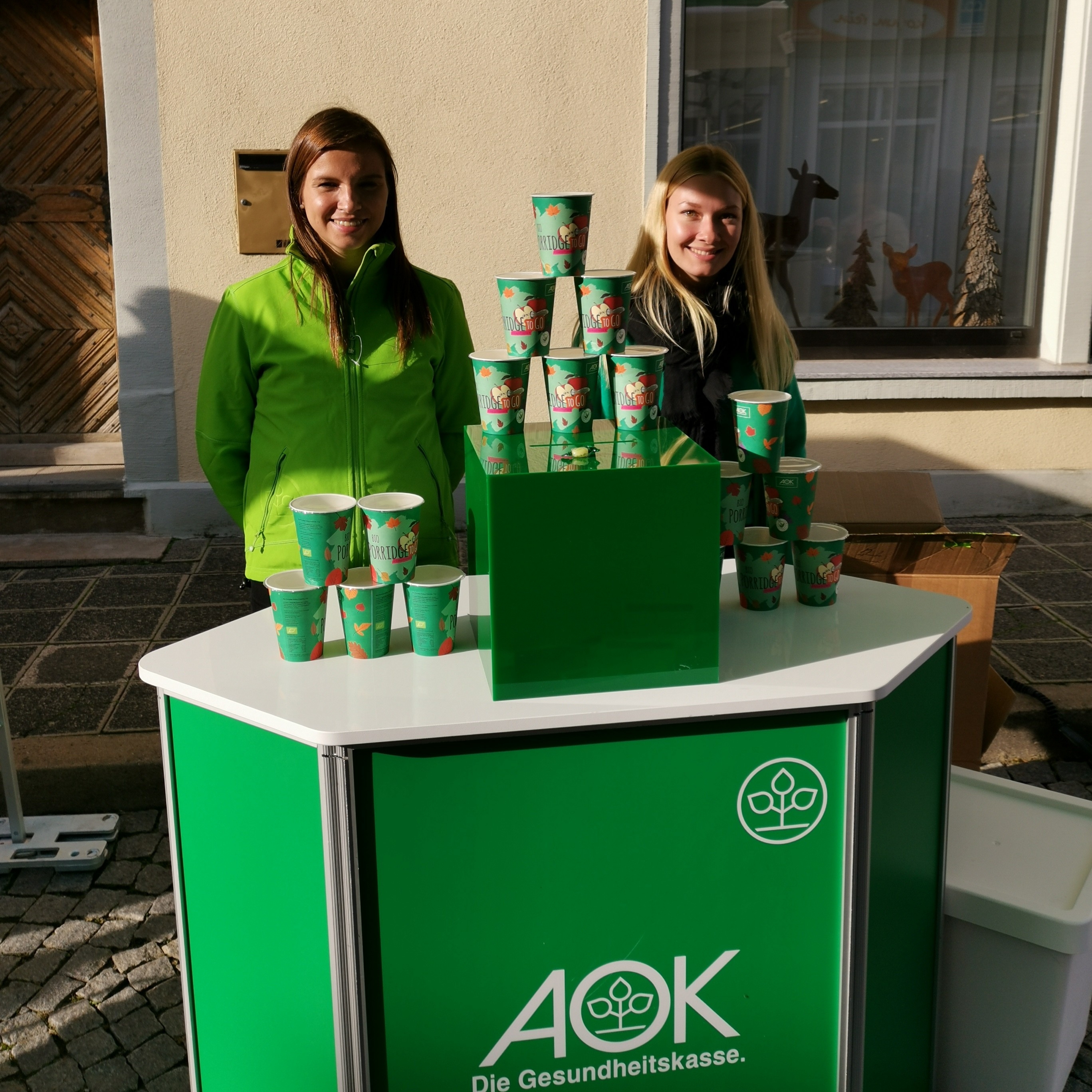 Mitarbeiter im Einsatz