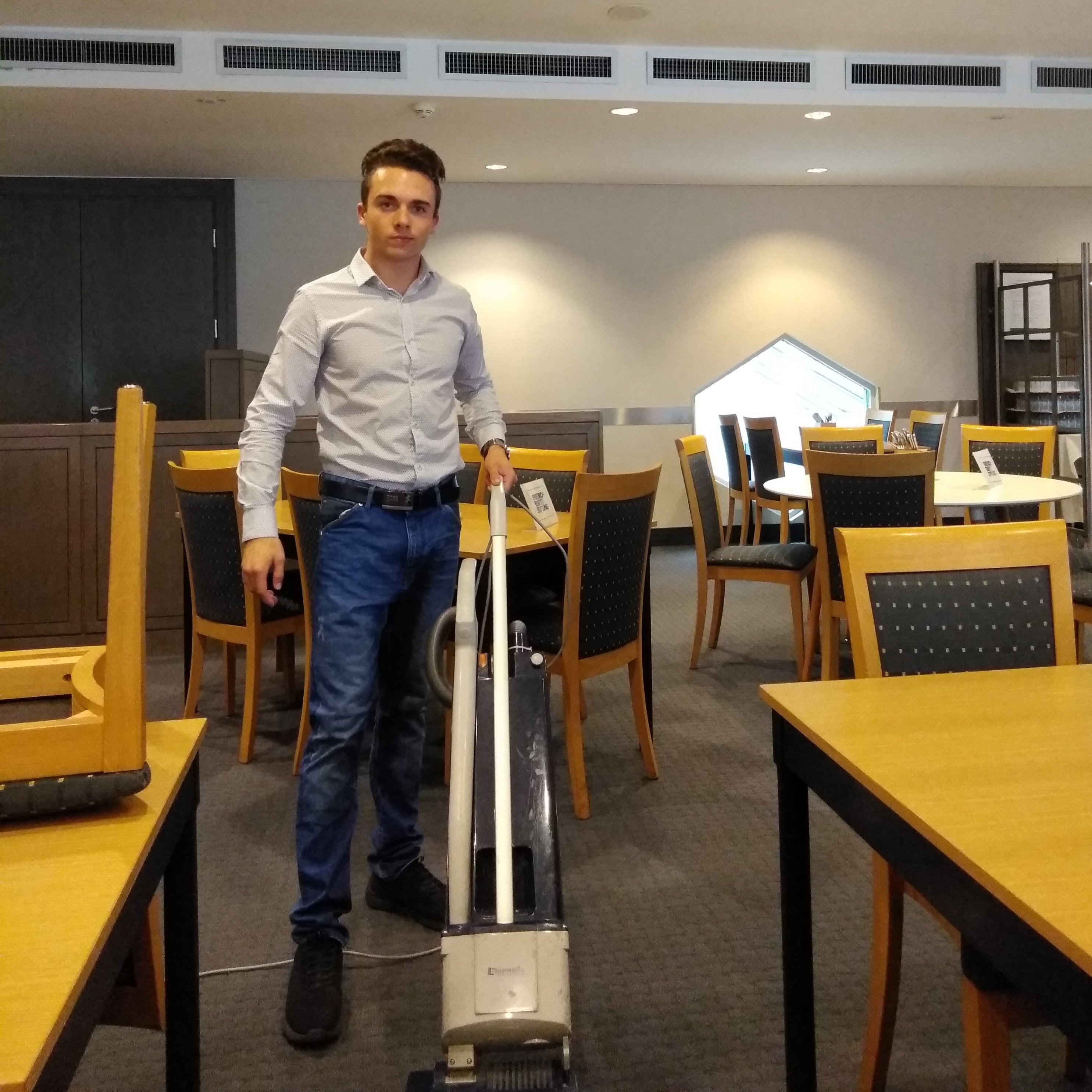 Mitarbeiter im Einsatz