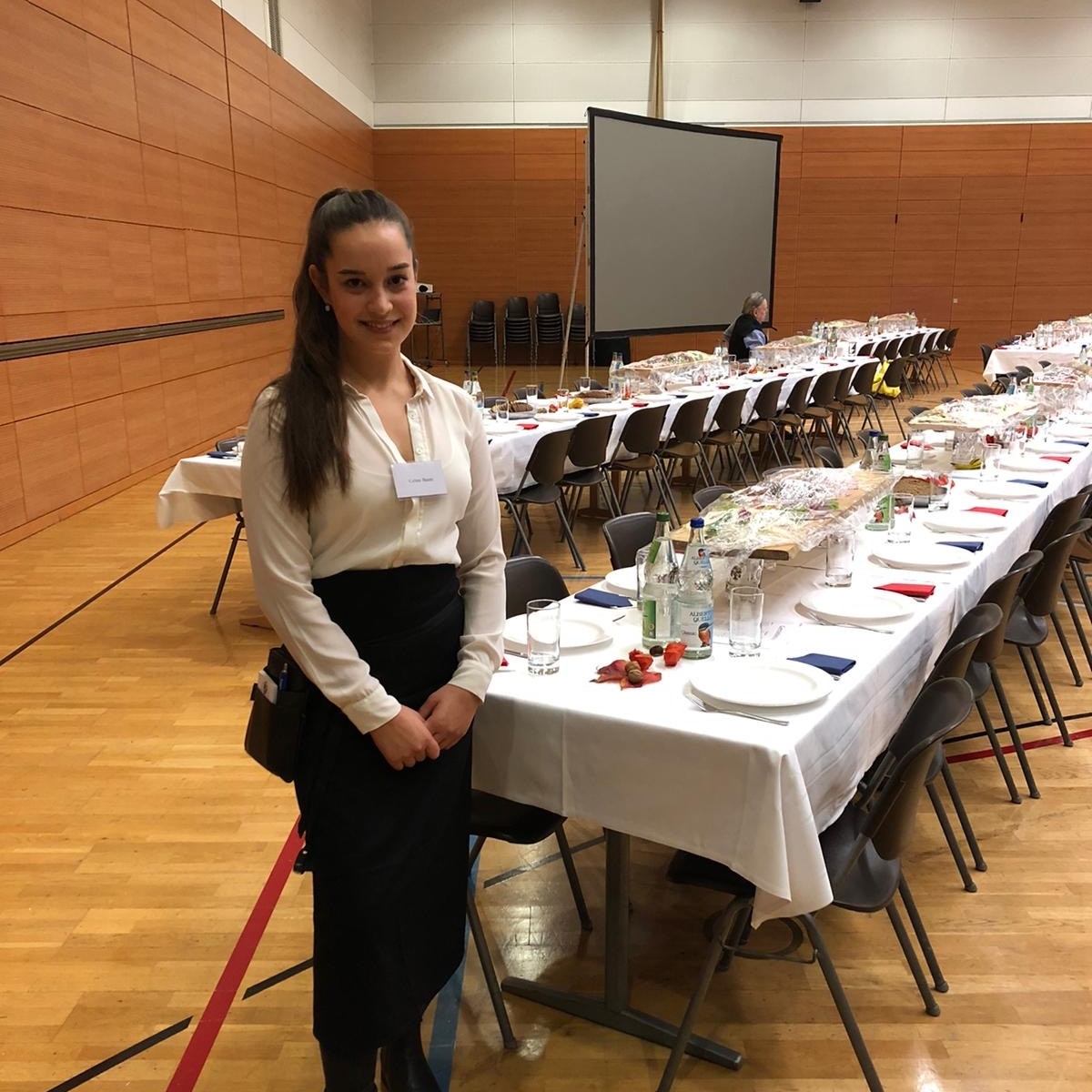Mitarbeiter im Einsatz