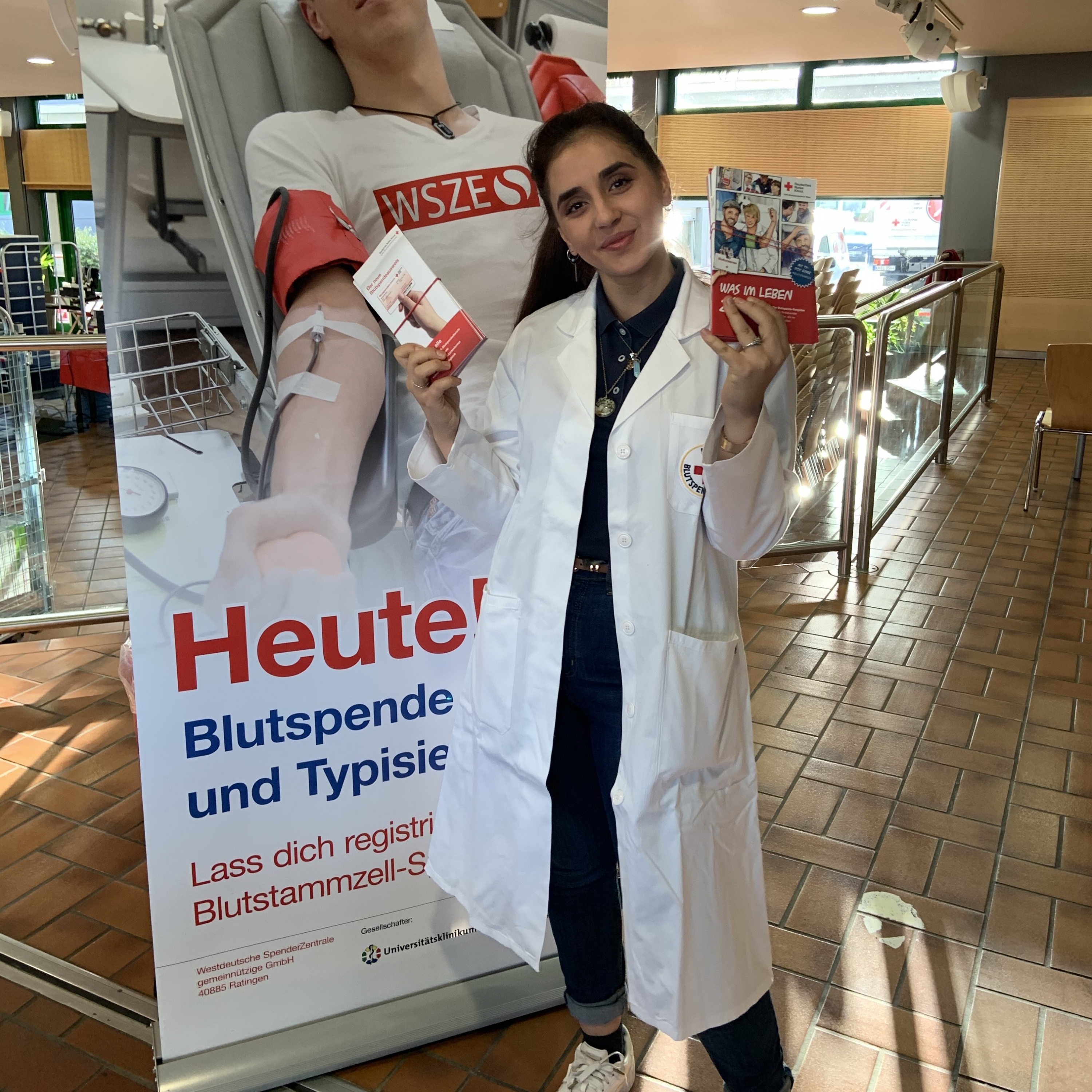Mitarbeiter im Einsatz