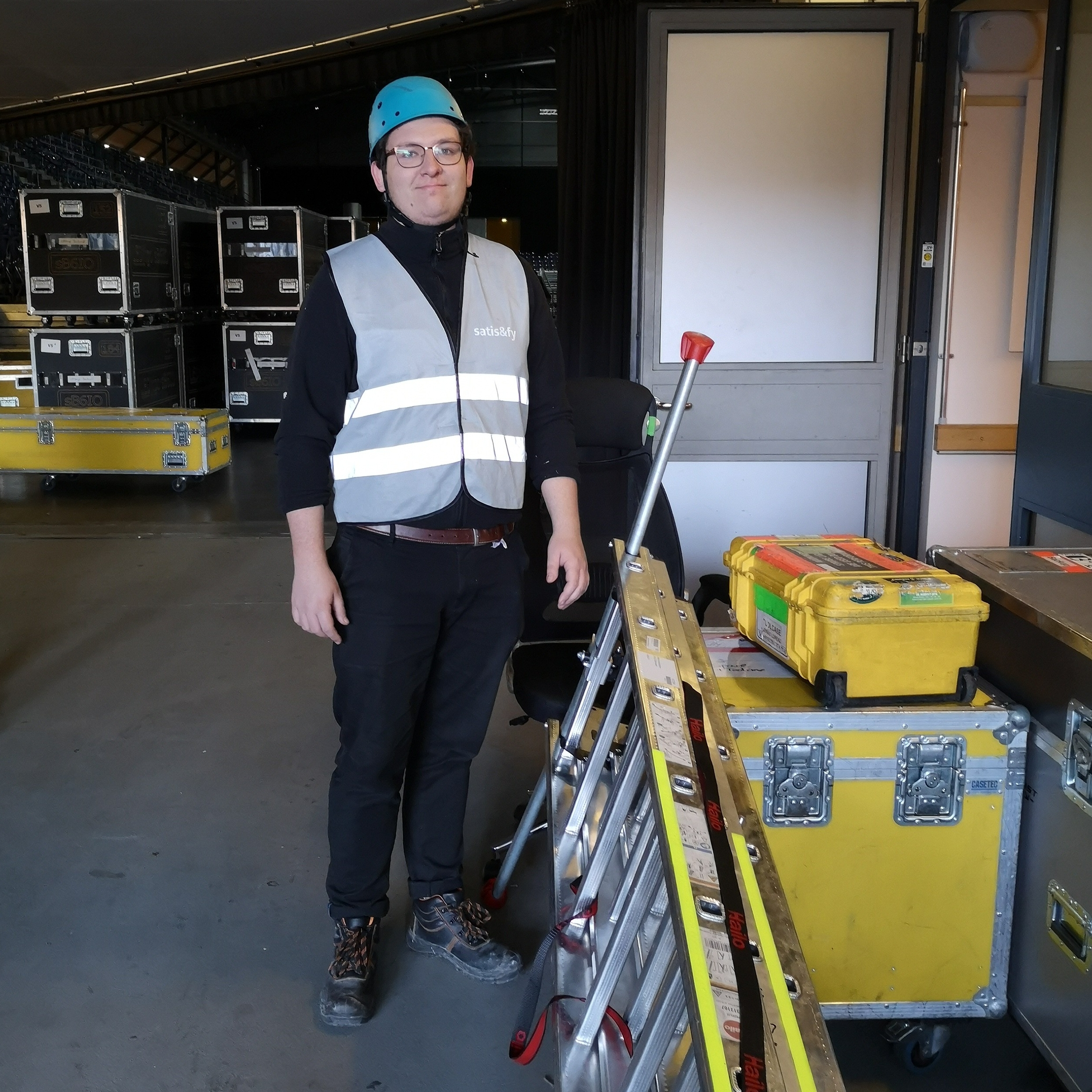 Mitarbeiter im Einsatz