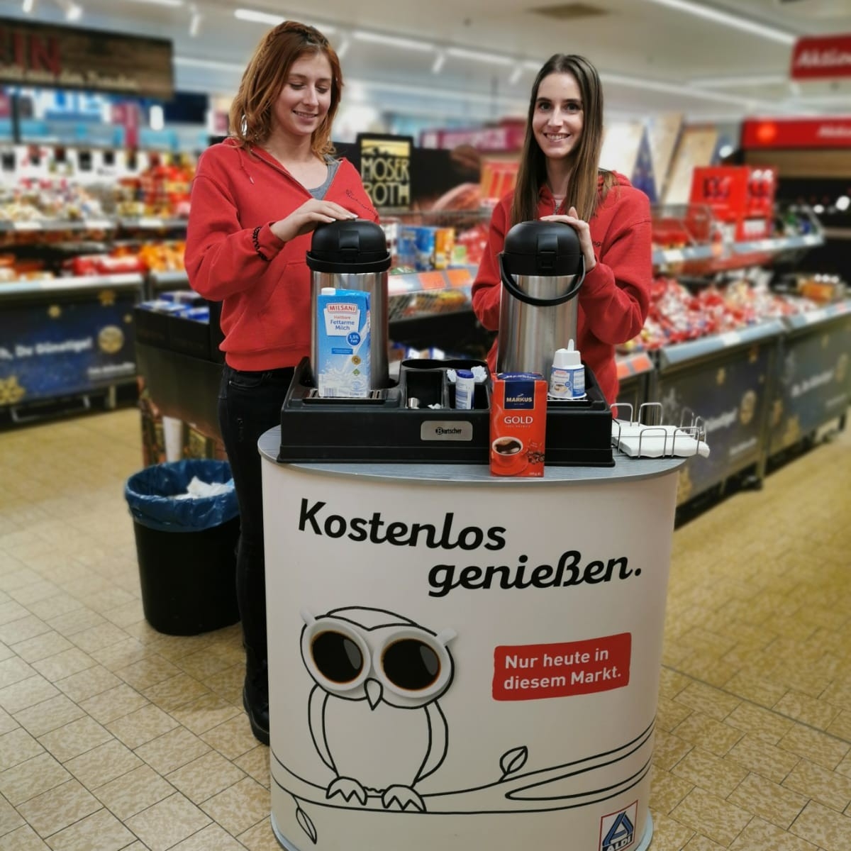 Mitarbeiter im Einsatz