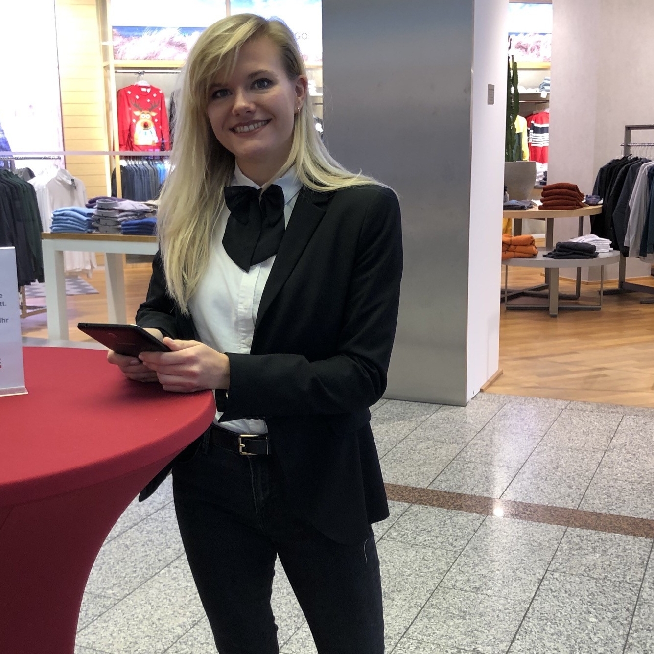 Mitarbeiter im Einsatz