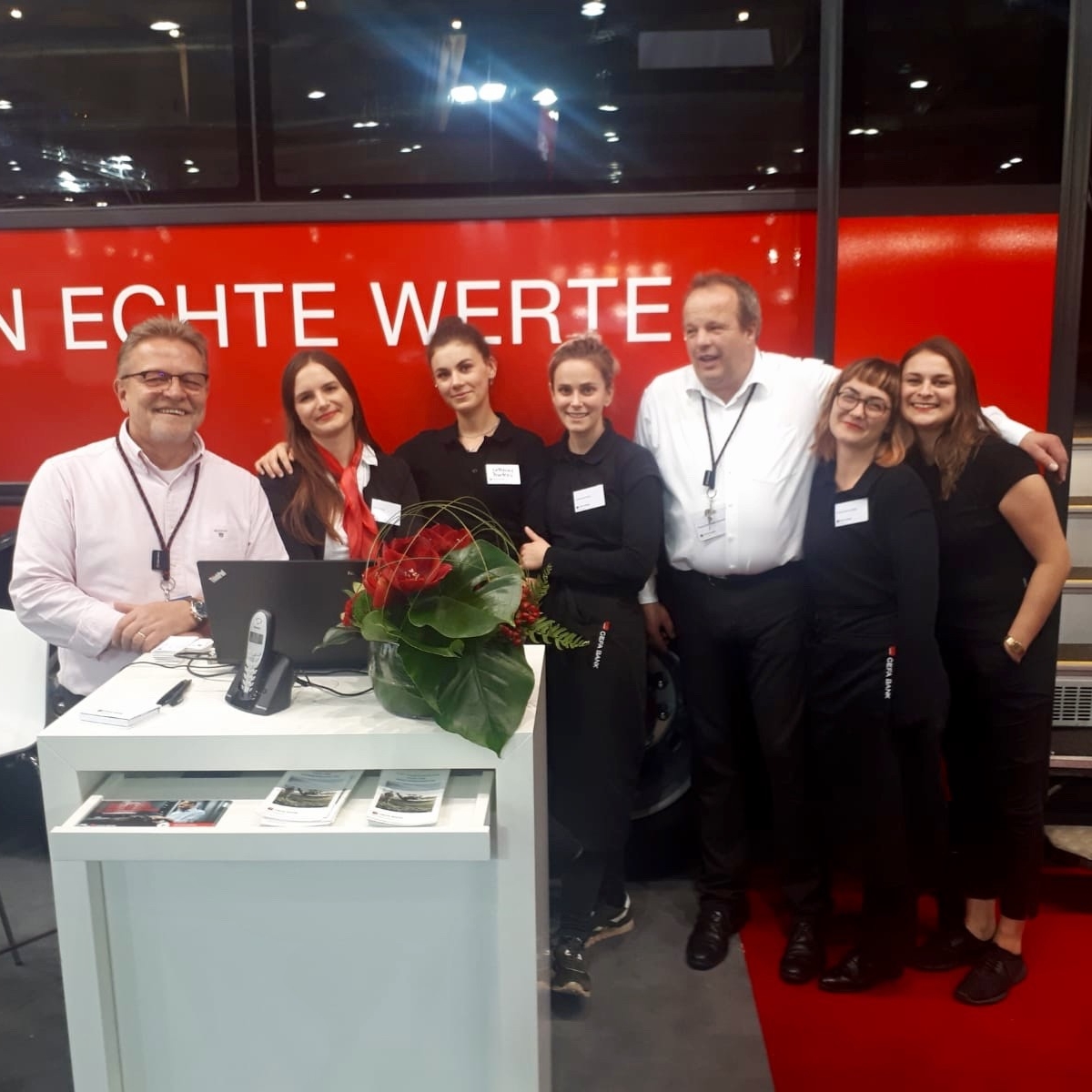 Mitarbeiter im Einsatz