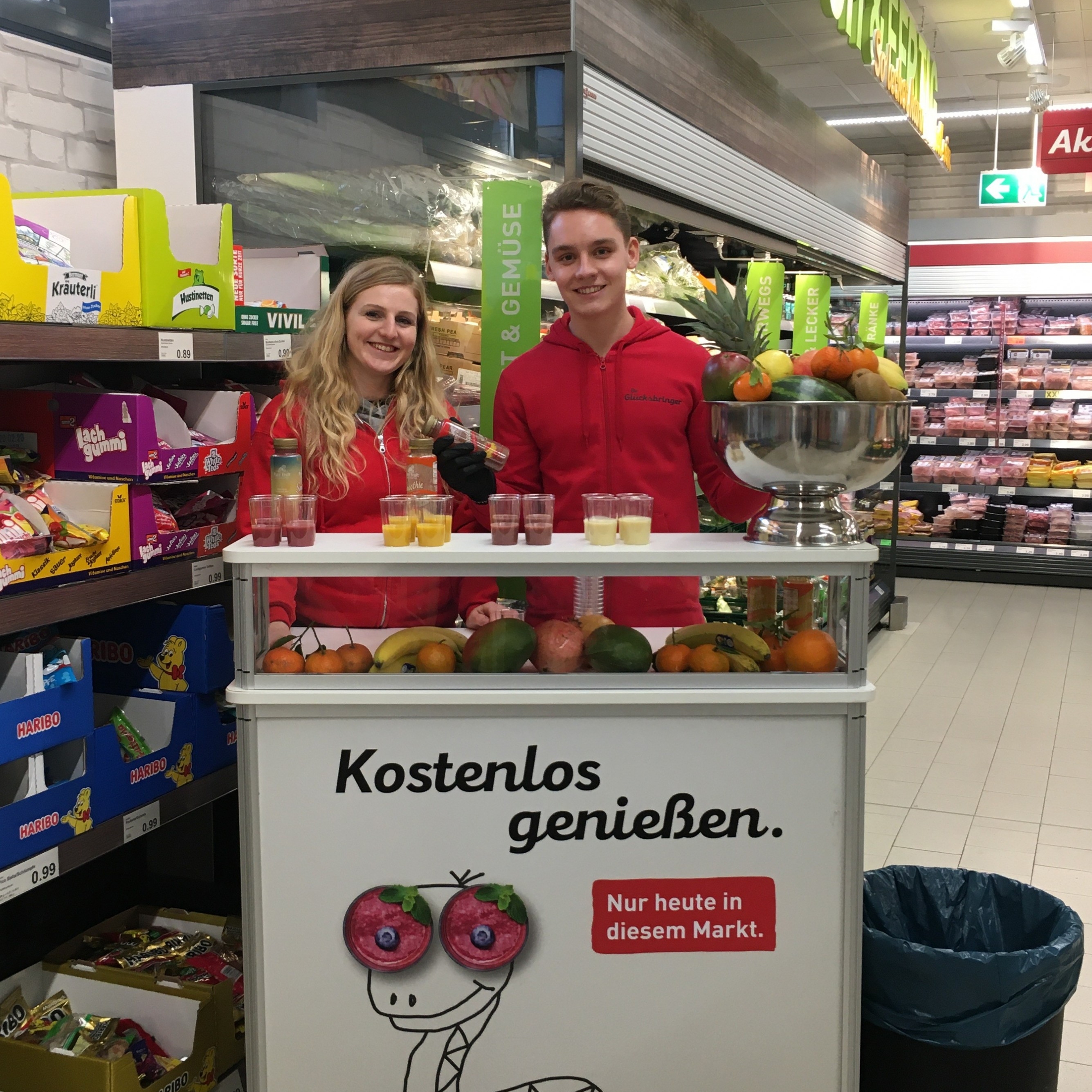 Mitarbeiter im Einsatz
