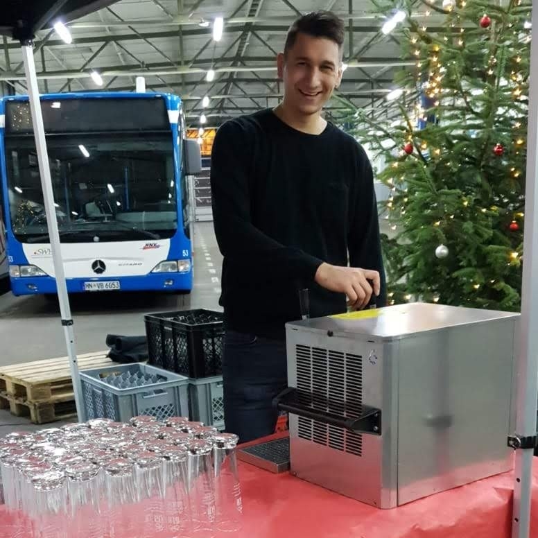Mitarbeiter im Einsatz