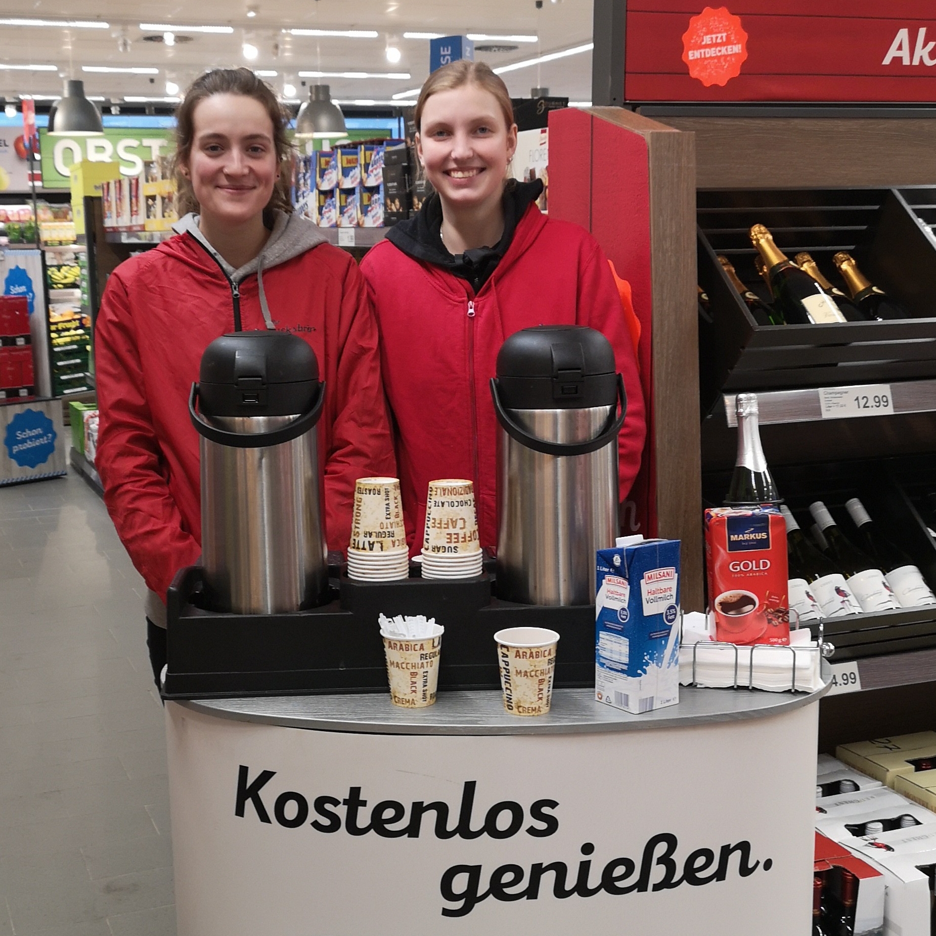 Mitarbeiter im Einsatz