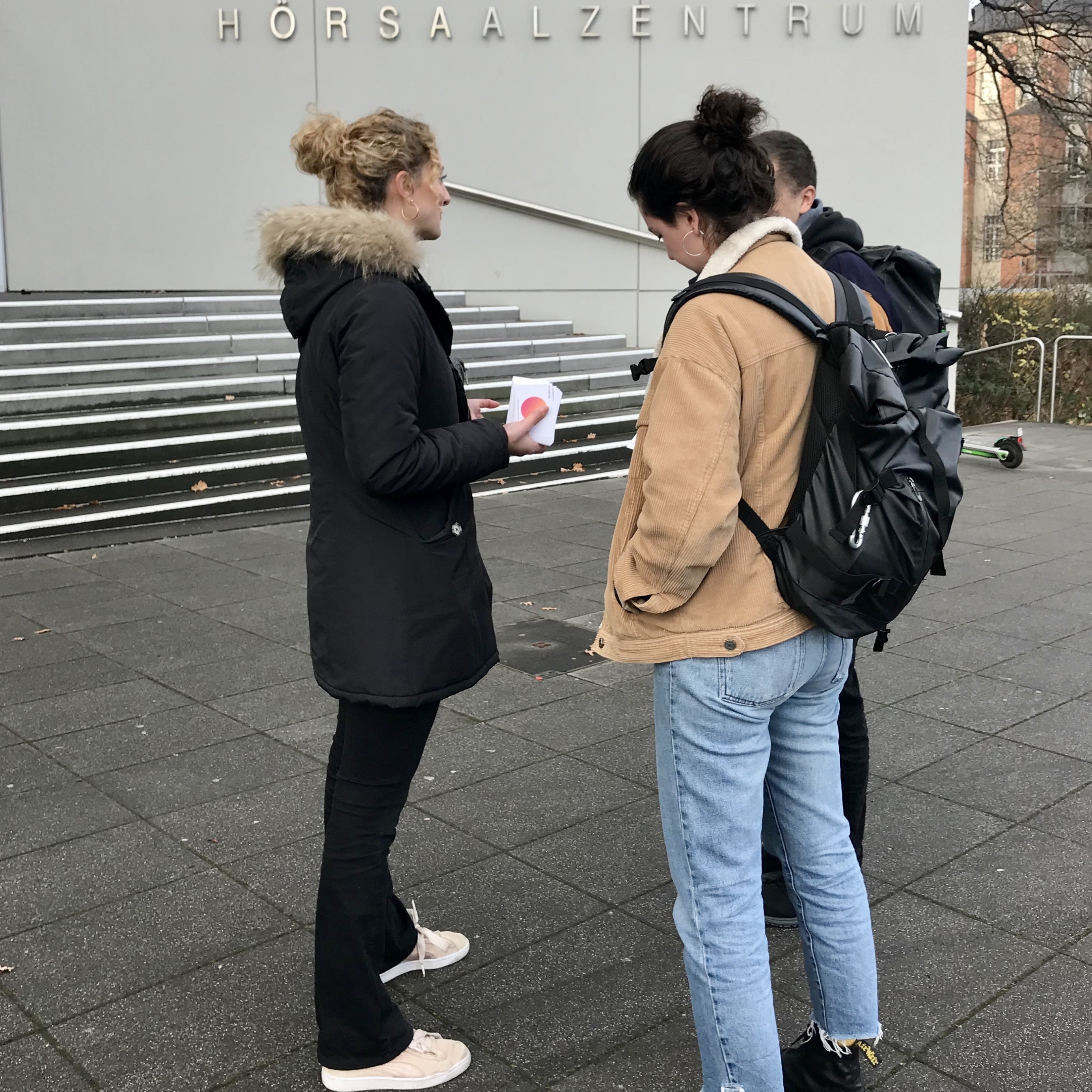 Mitarbeiter im Einsatz