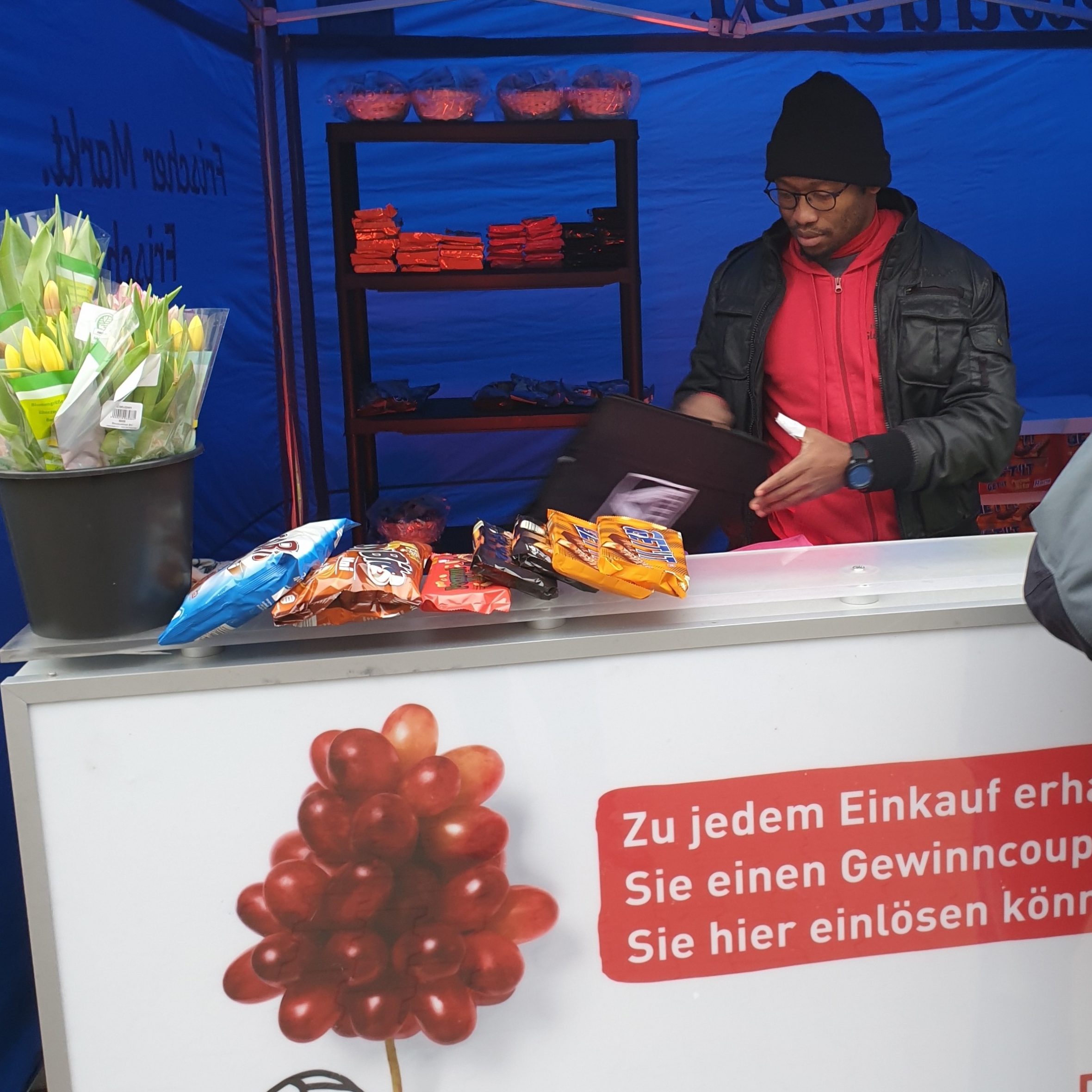Mitarbeiter im Einsatz