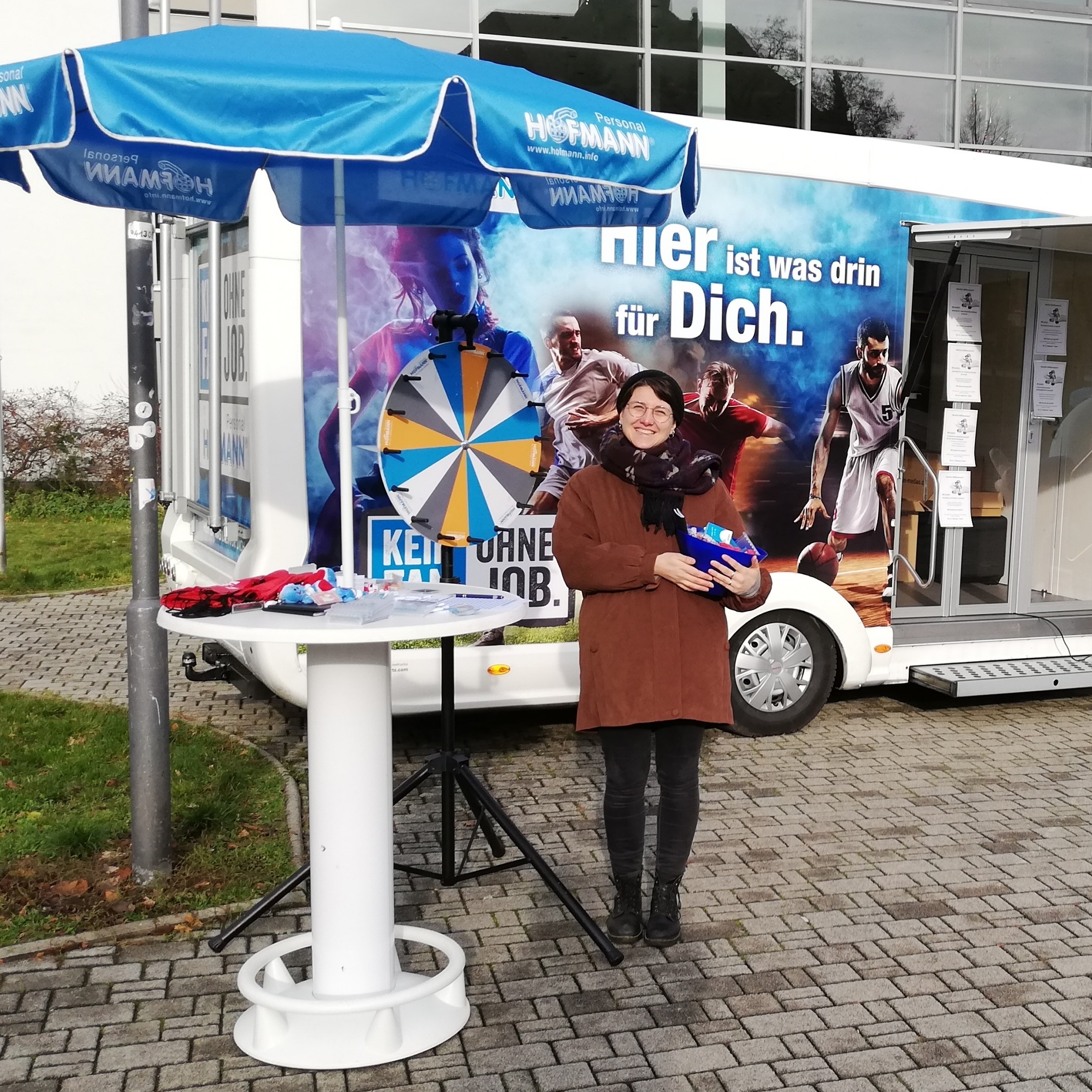 Mitarbeiter im Einsatz