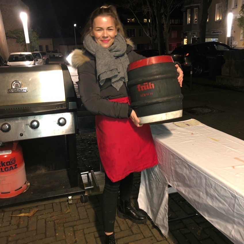 Mitarbeiter im Einsatz