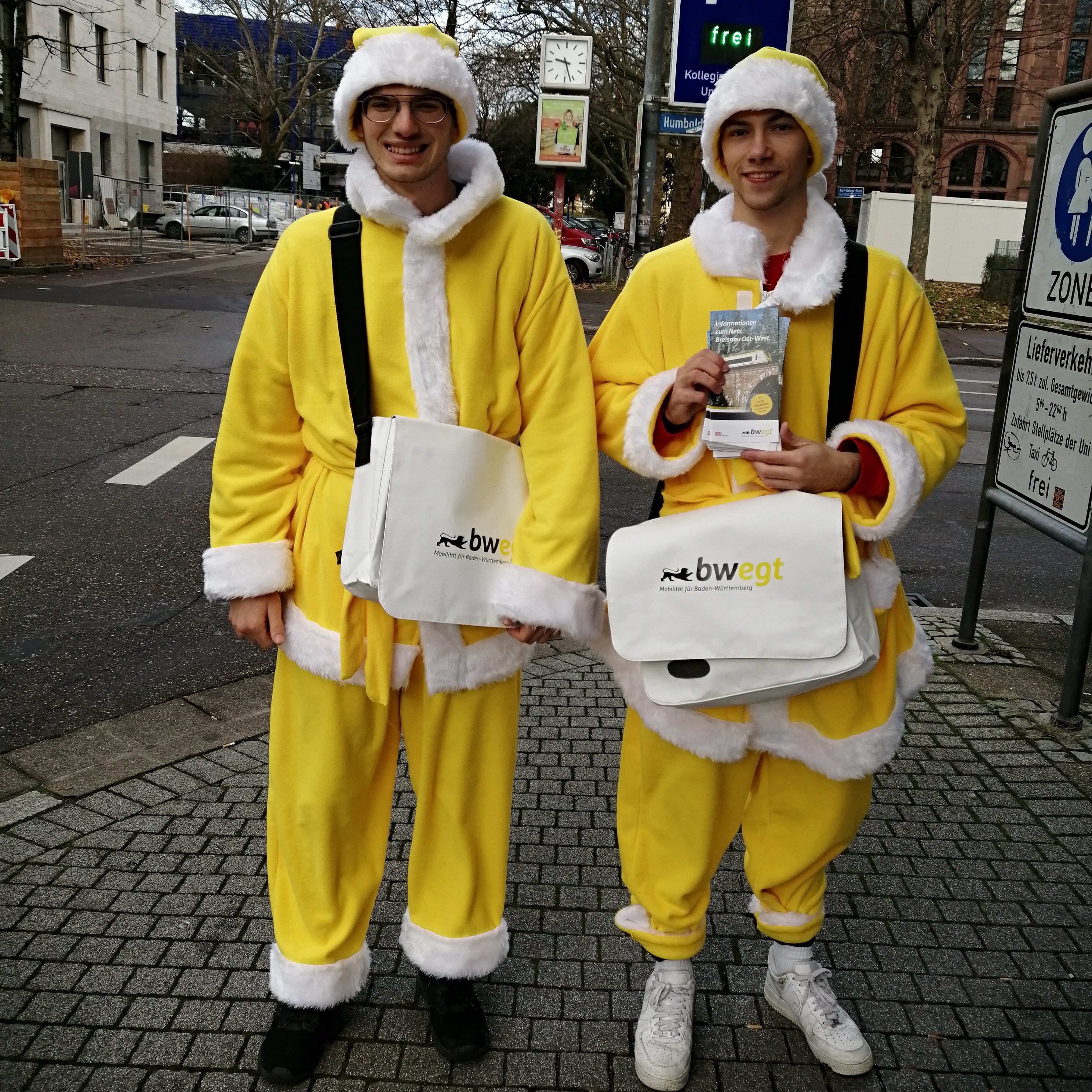 Mitarbeiter im Einsatz
