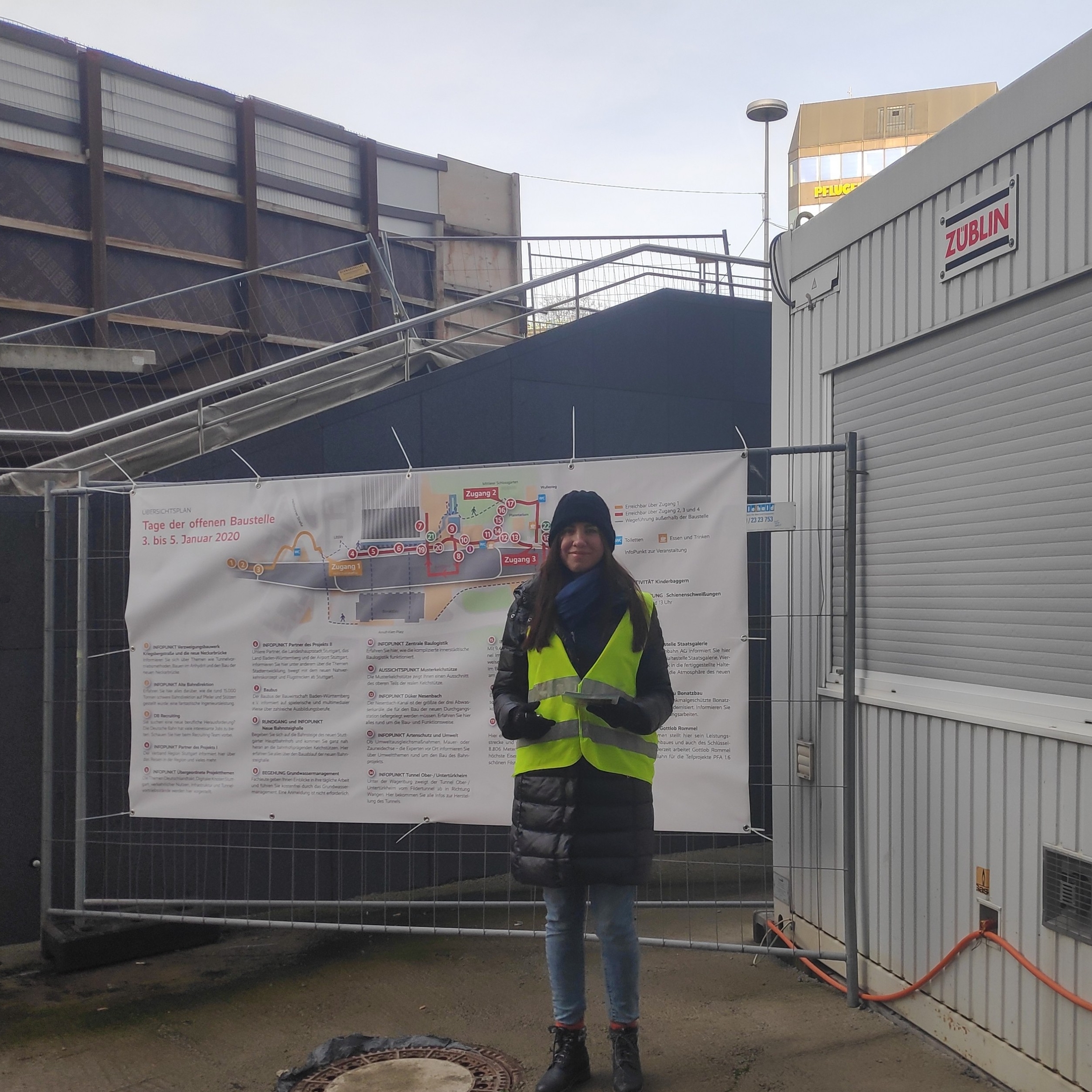Mitarbeiter im Einsatz
