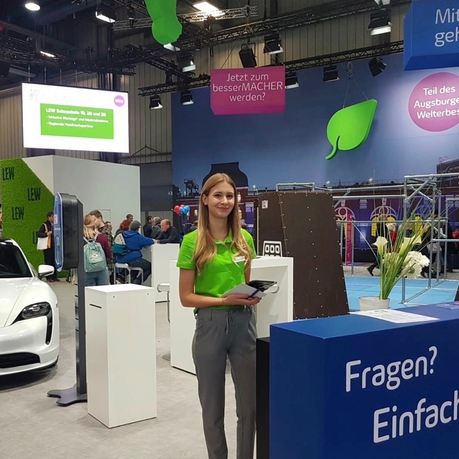 Mitarbeiter im Einsatz