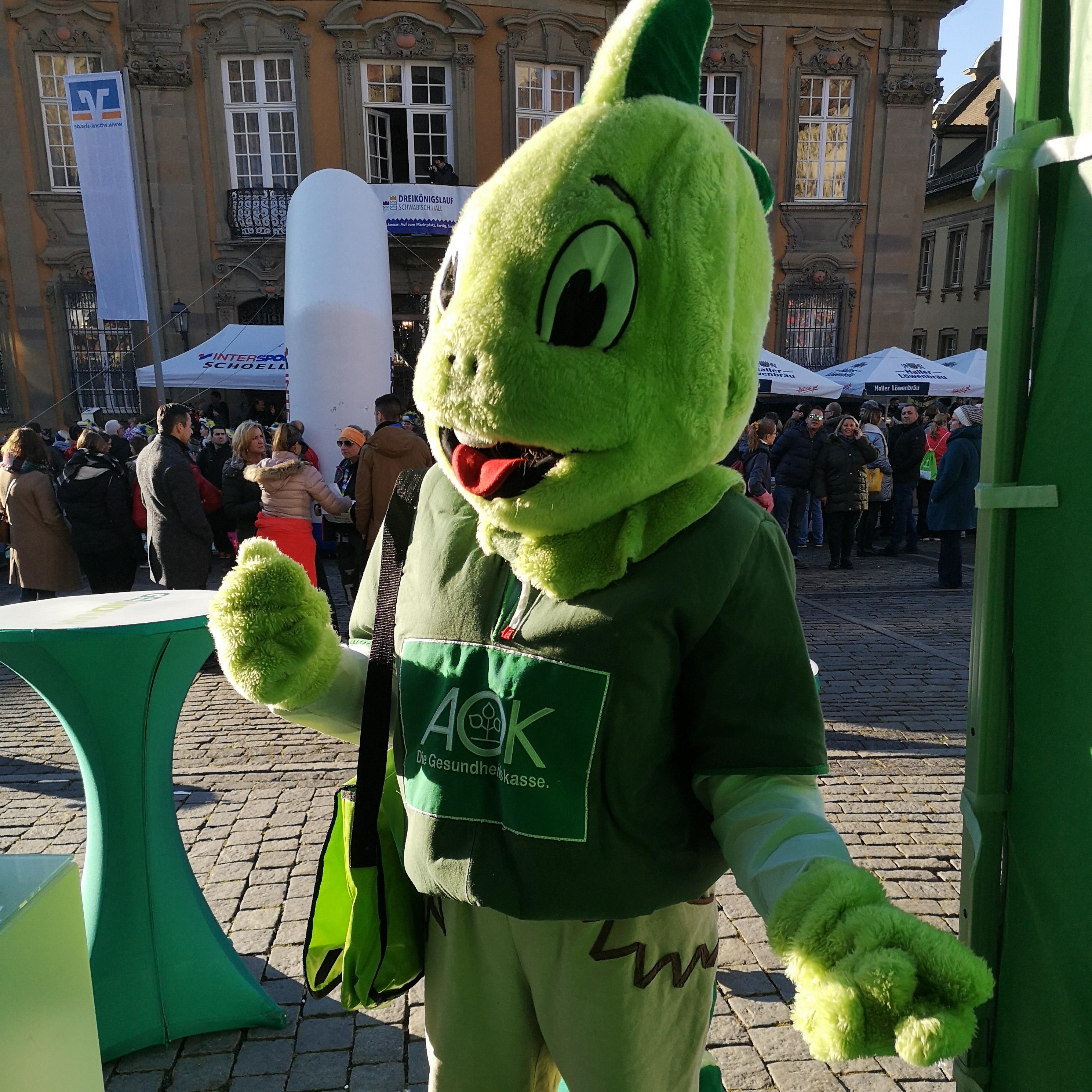 Mitarbeiter im Einsatz