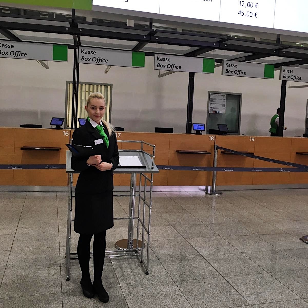Mitarbeiter im Einsatz
