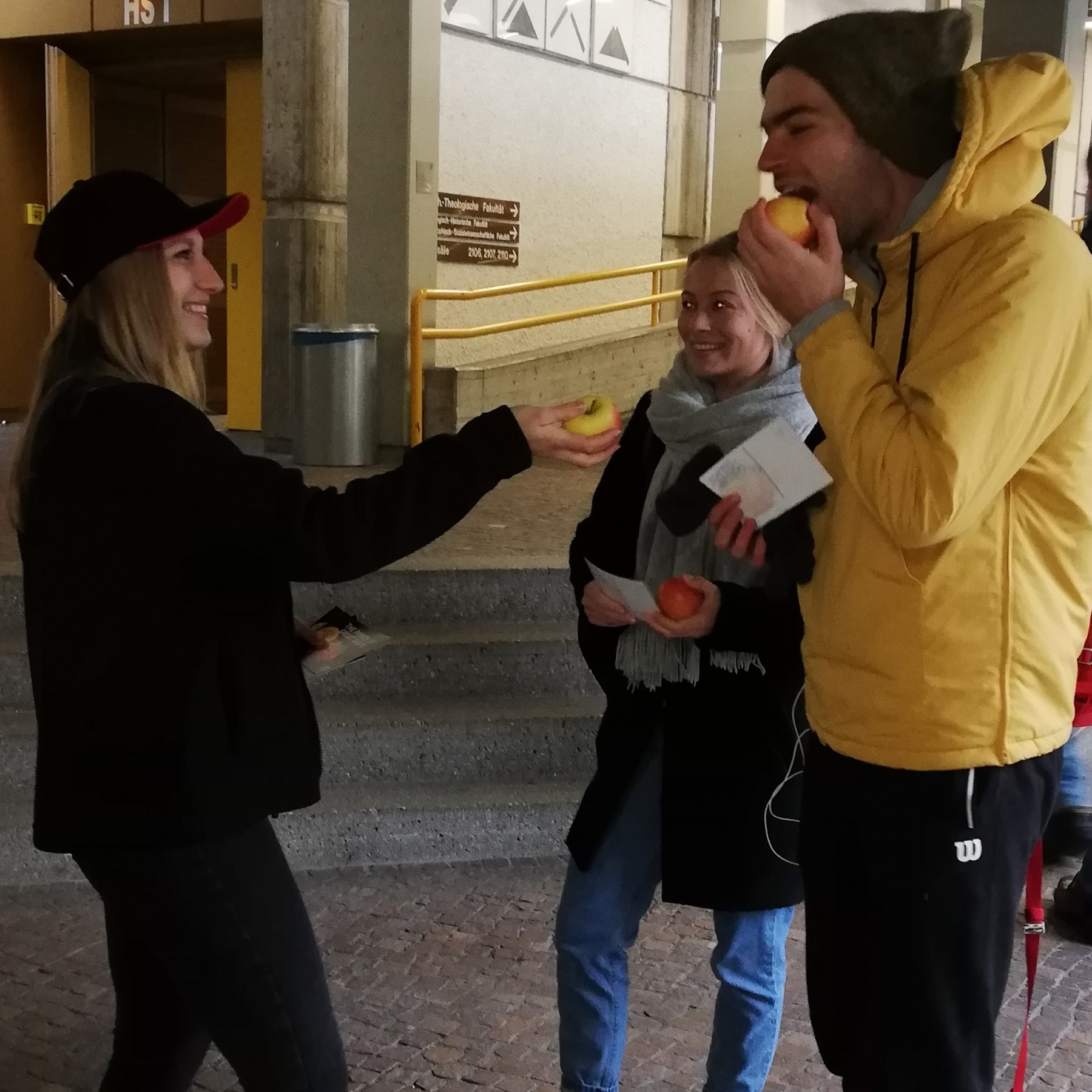 Mitarbeiter im Einsatz