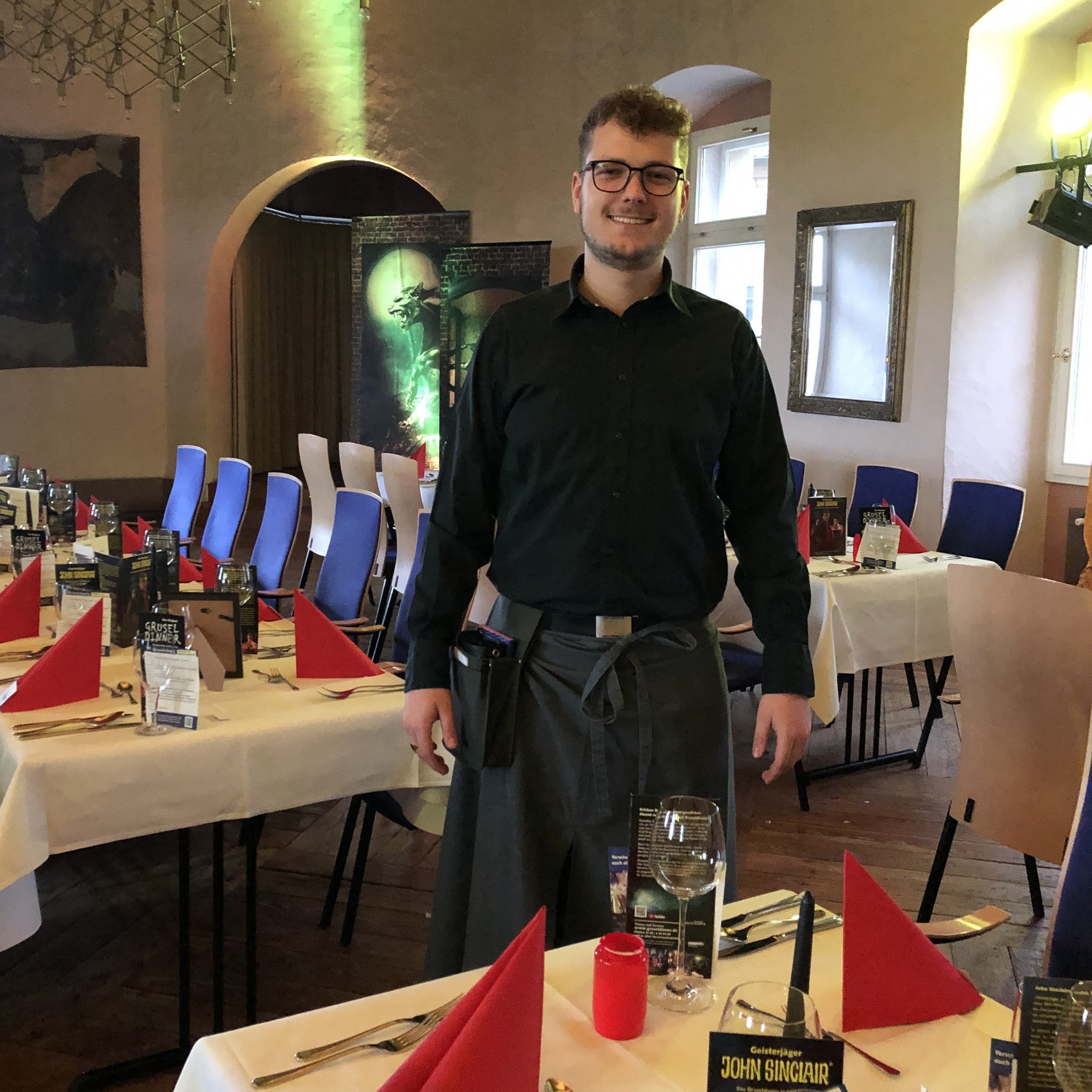 Mitarbeiter im Einsatz