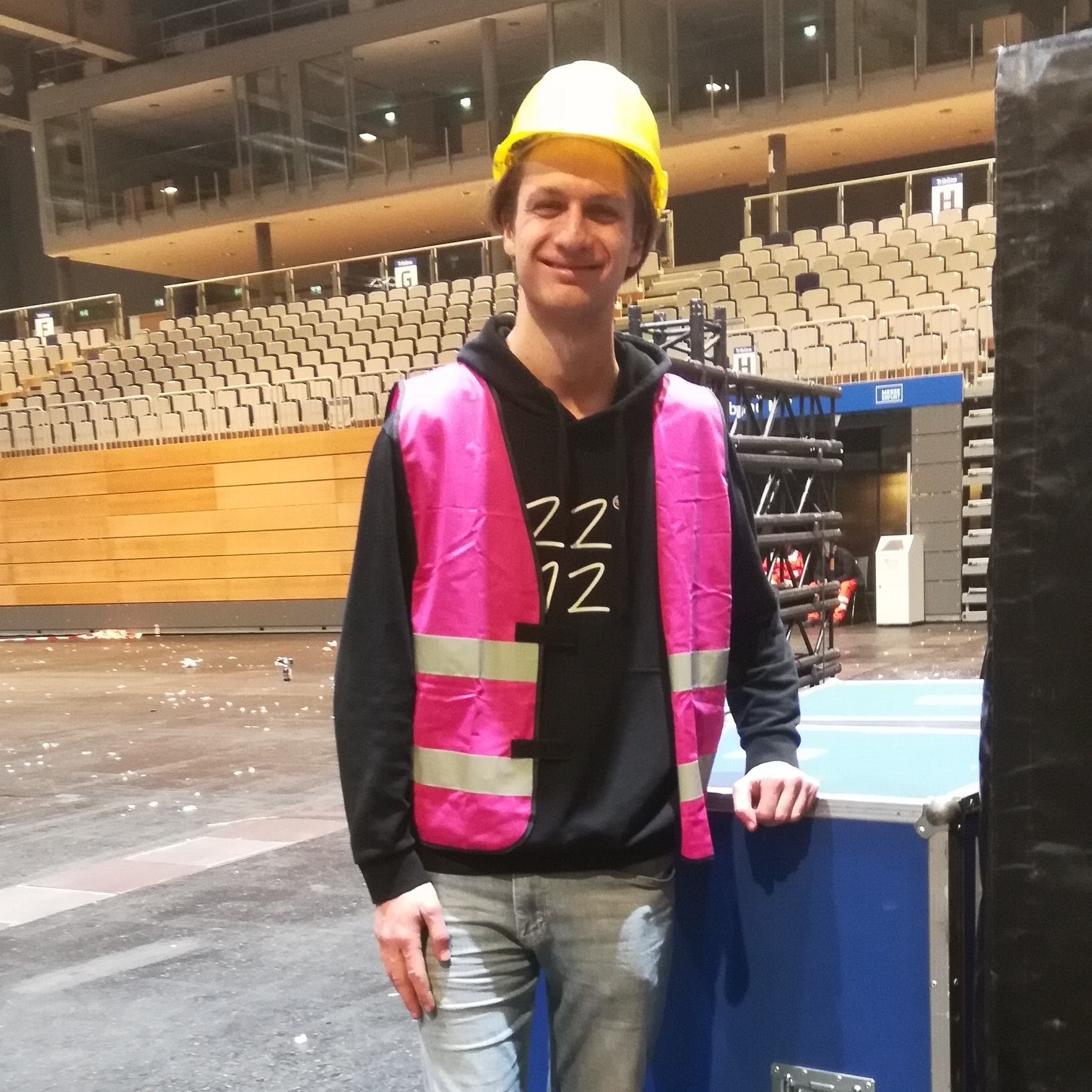 Mitarbeiter im Einsatz