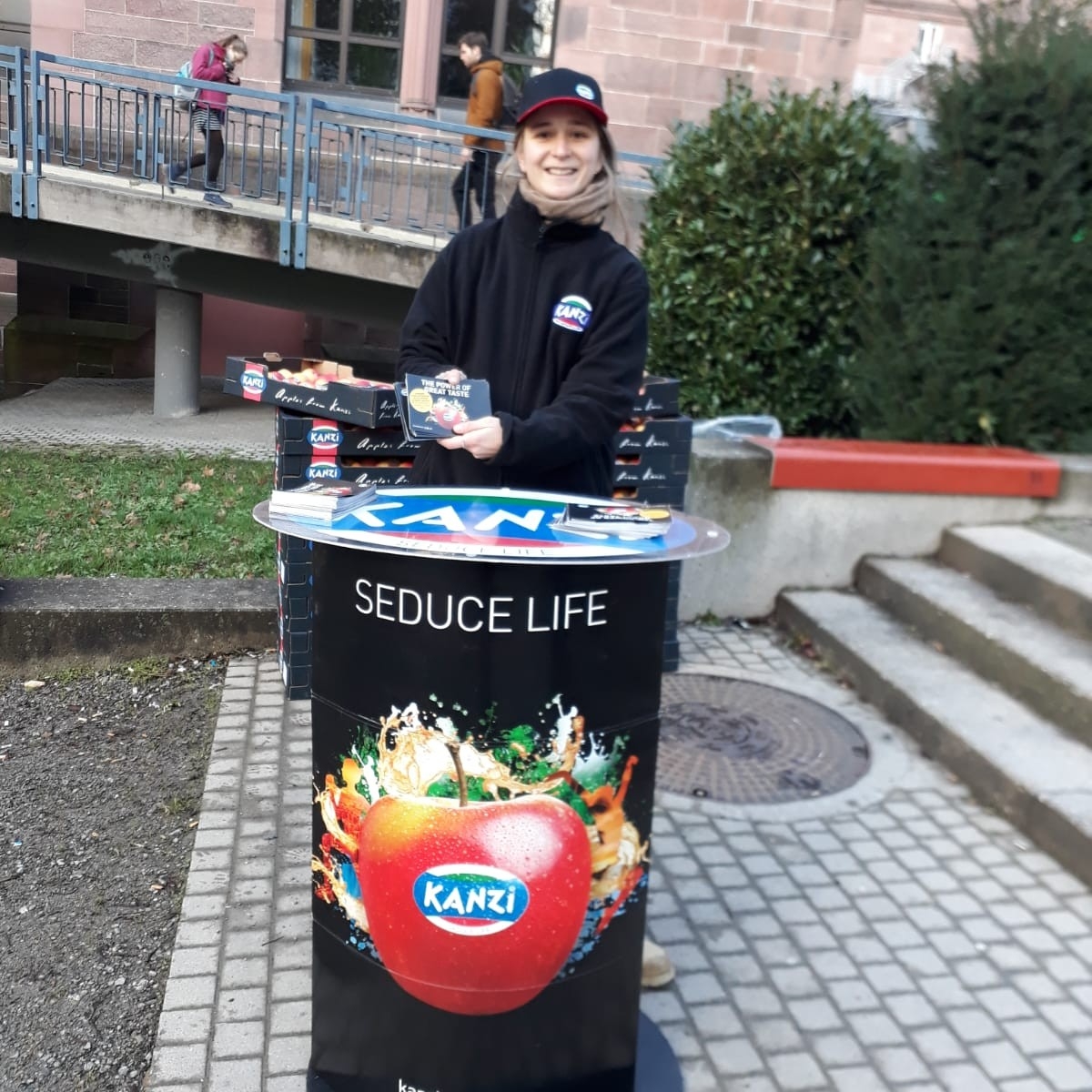 Mitarbeiter im Einsatz