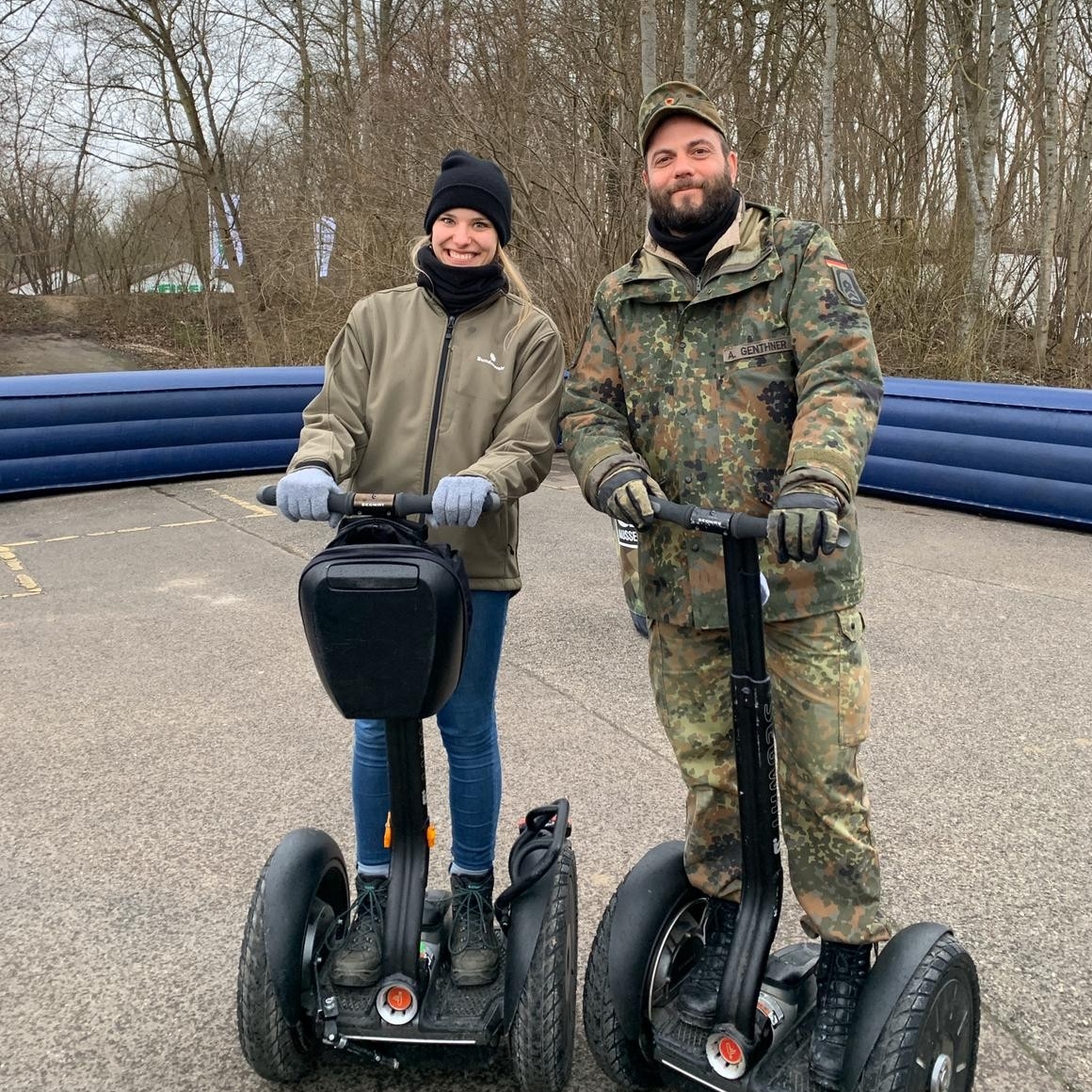 Mitarbeiter im Einsatz