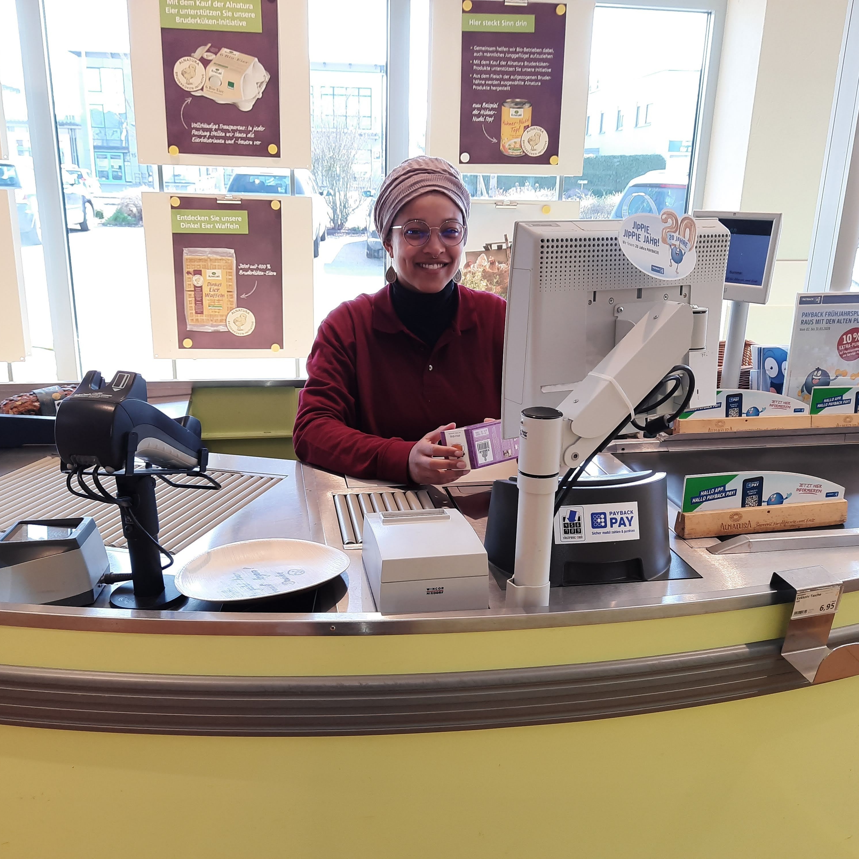 Mitarbeiter im Einsatz