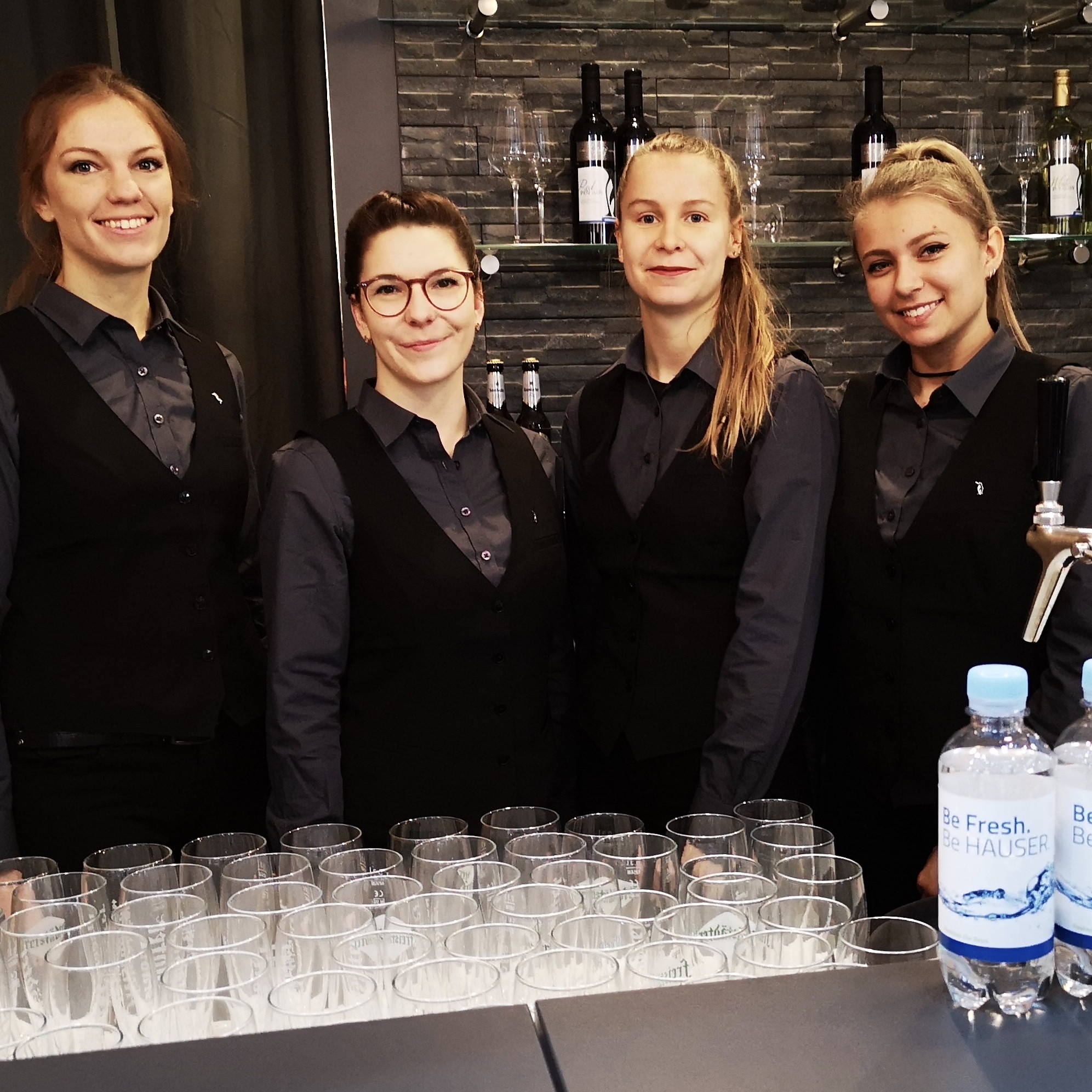 Mitarbeiter im Einsatz