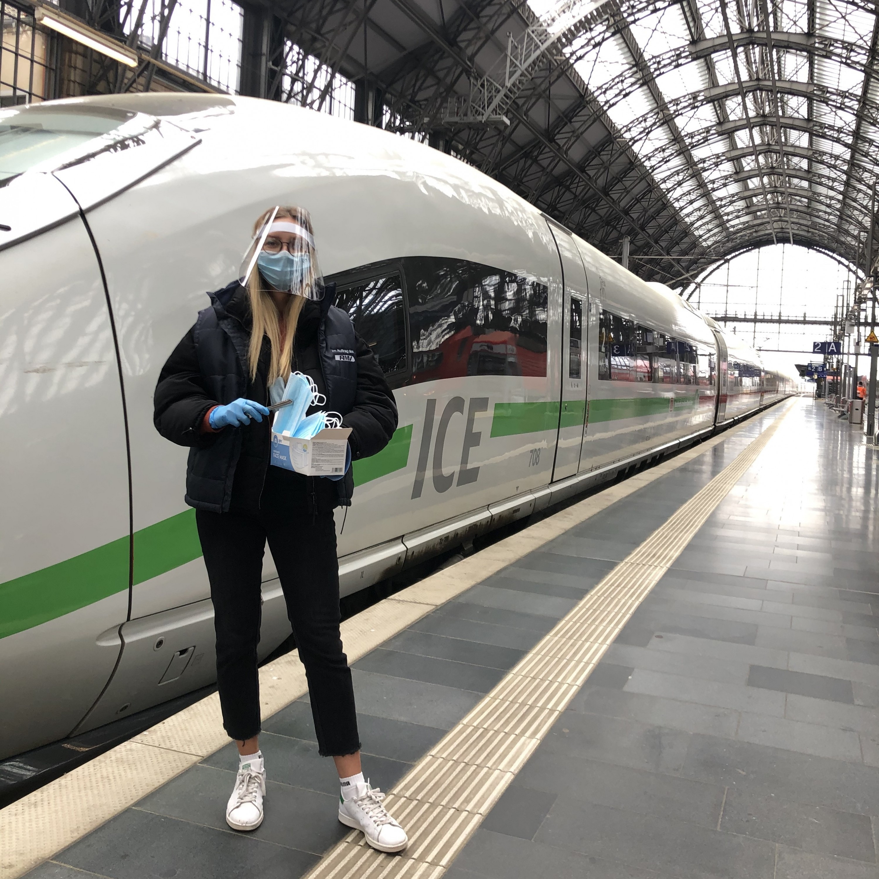 Mitarbeiter im Einsatz