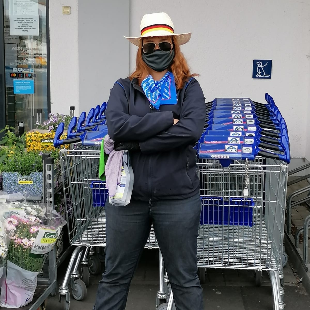 Mitarbeiter im Einsatz