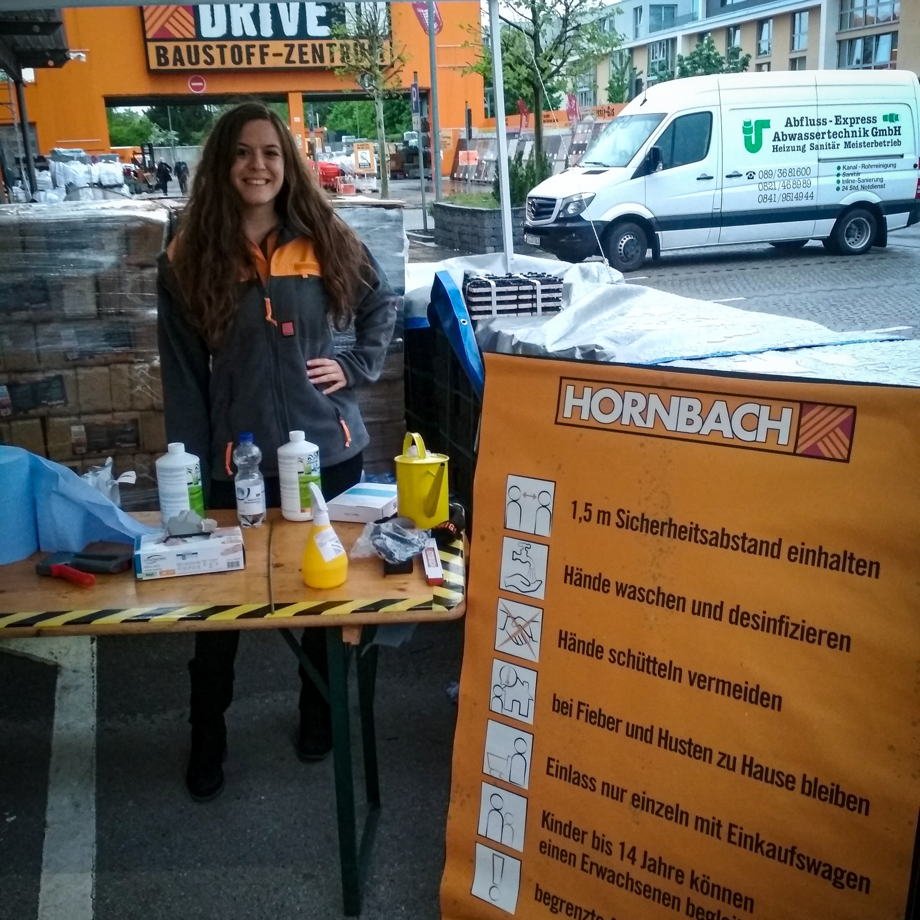 Mitarbeiter im Einsatz