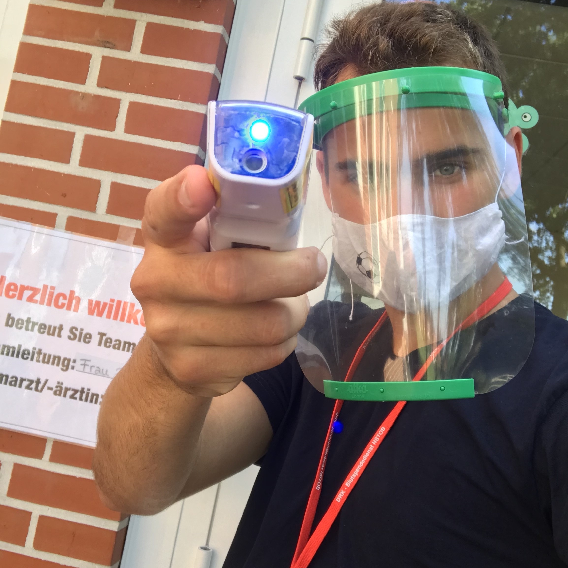 Mitarbeiter im Einsatz