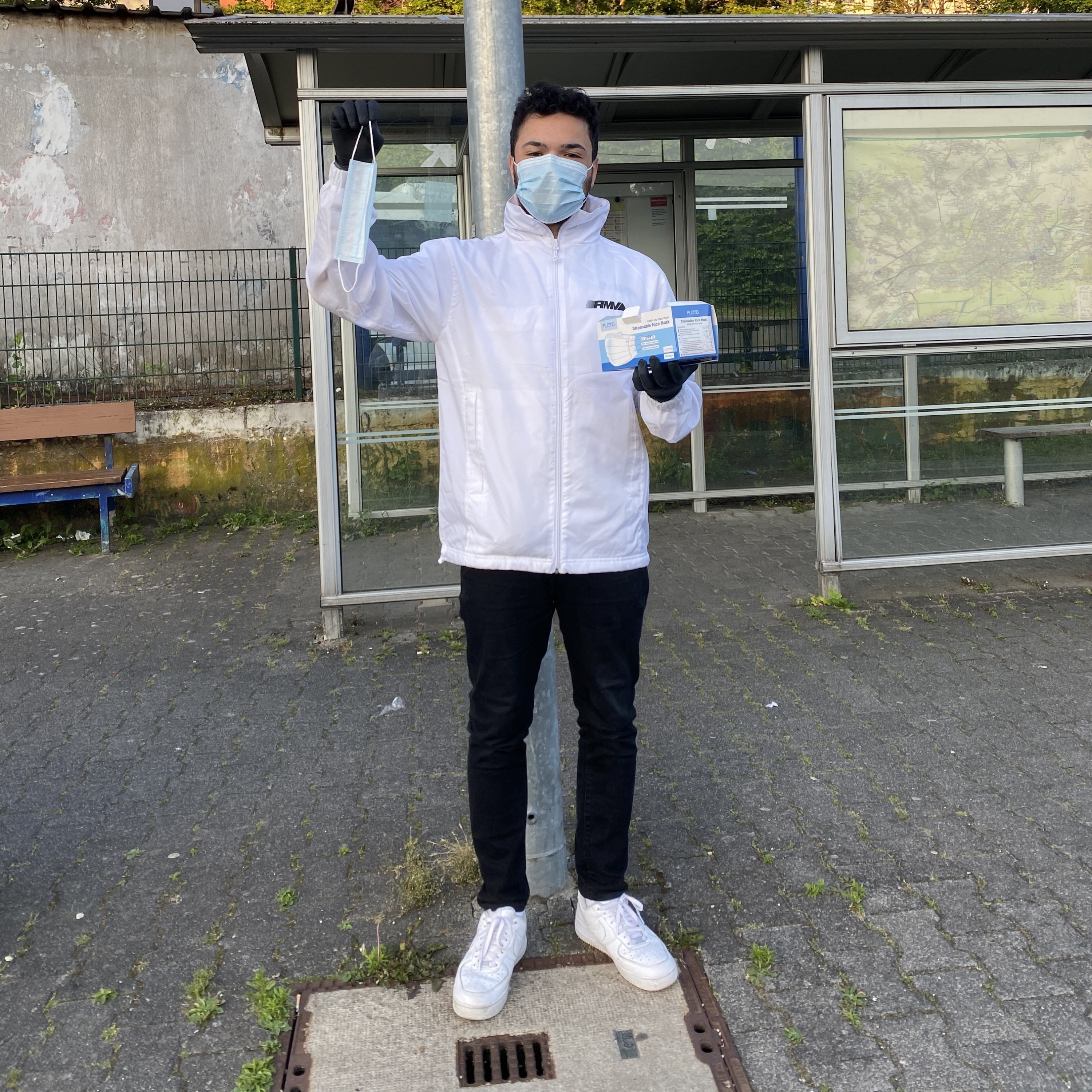 Mitarbeiter im Einsatz