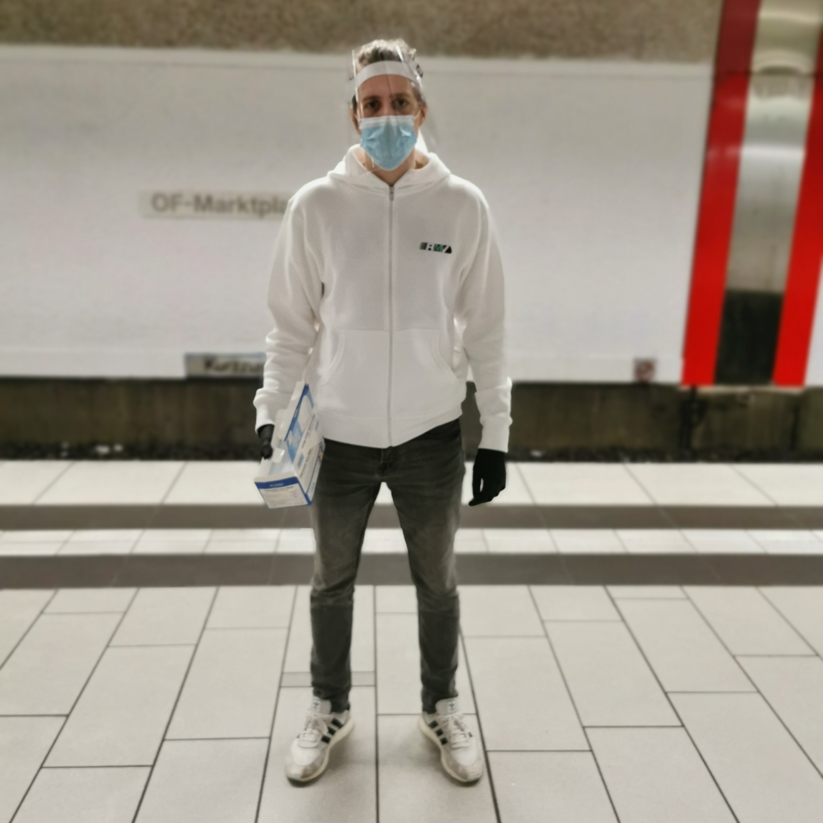Mitarbeiter im Einsatz