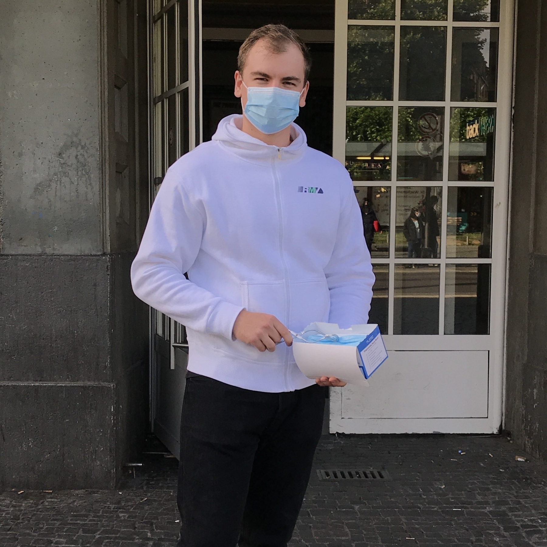 Mitarbeiter im Einsatz