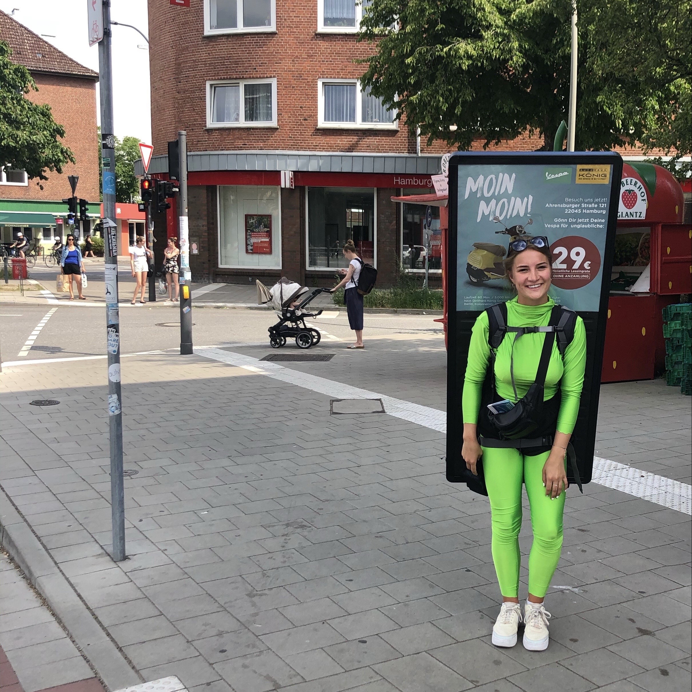 Mitarbeiter im Einsatz
