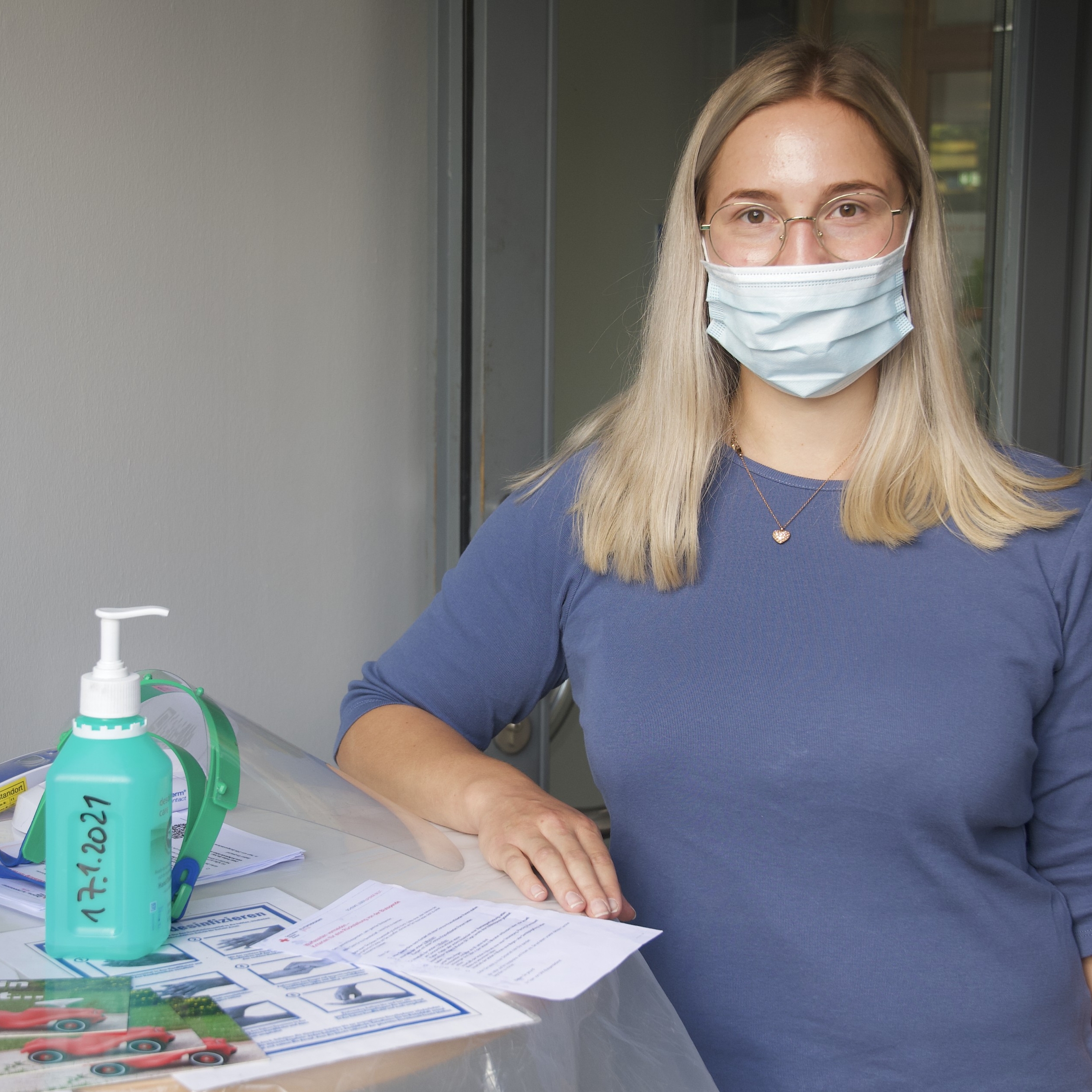 Mitarbeiter im Einsatz