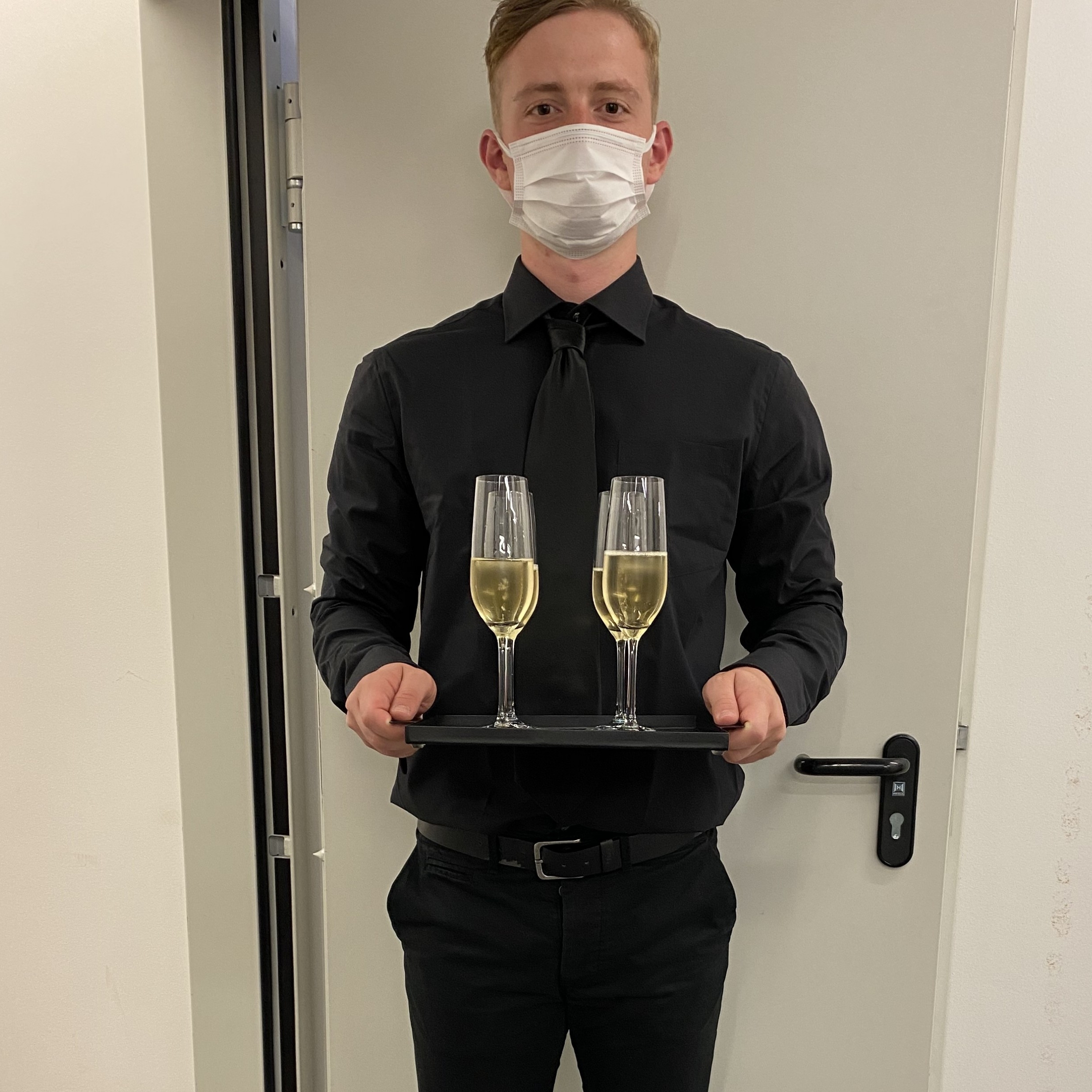 Mitarbeiter im Einsatz