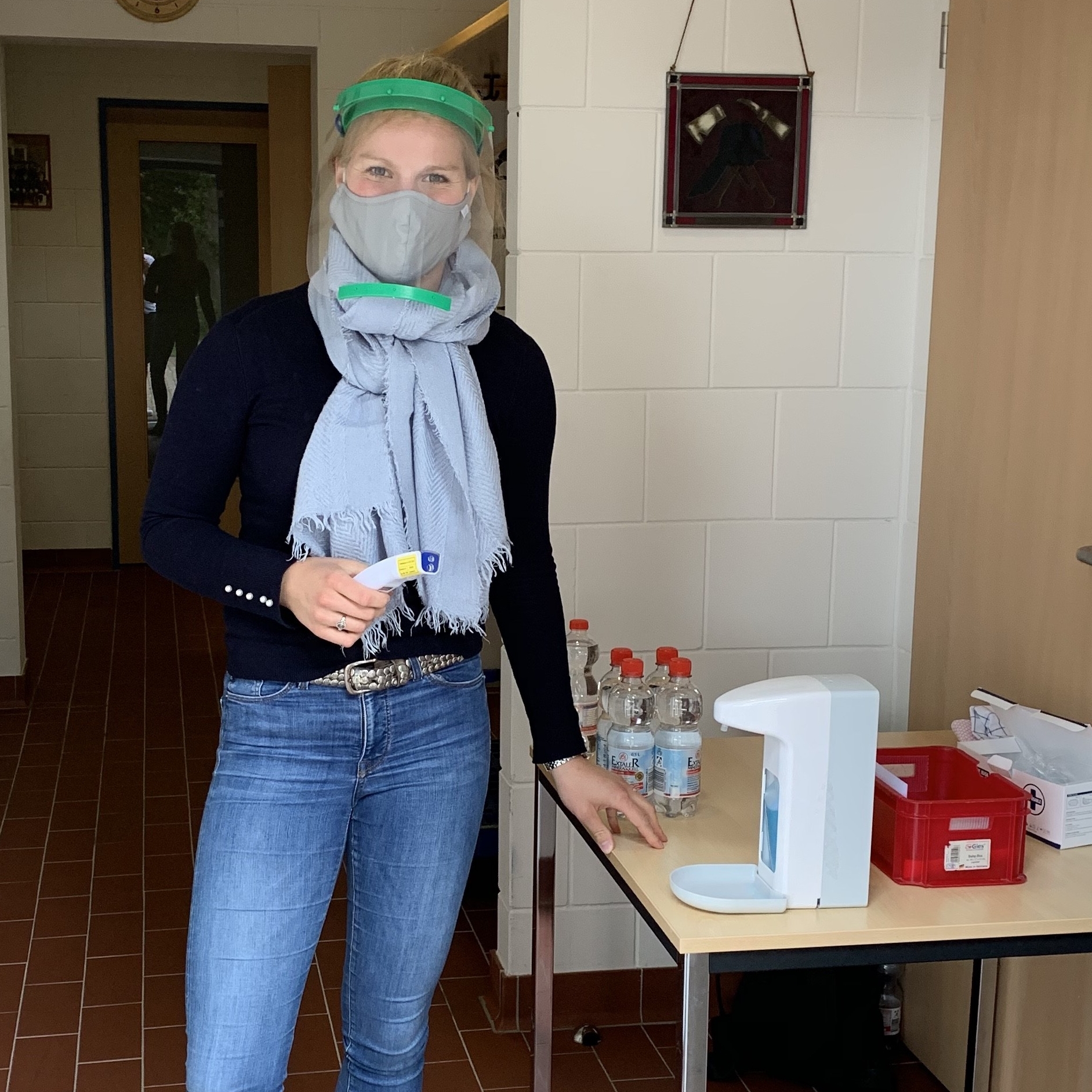 Mitarbeiter im Einsatz