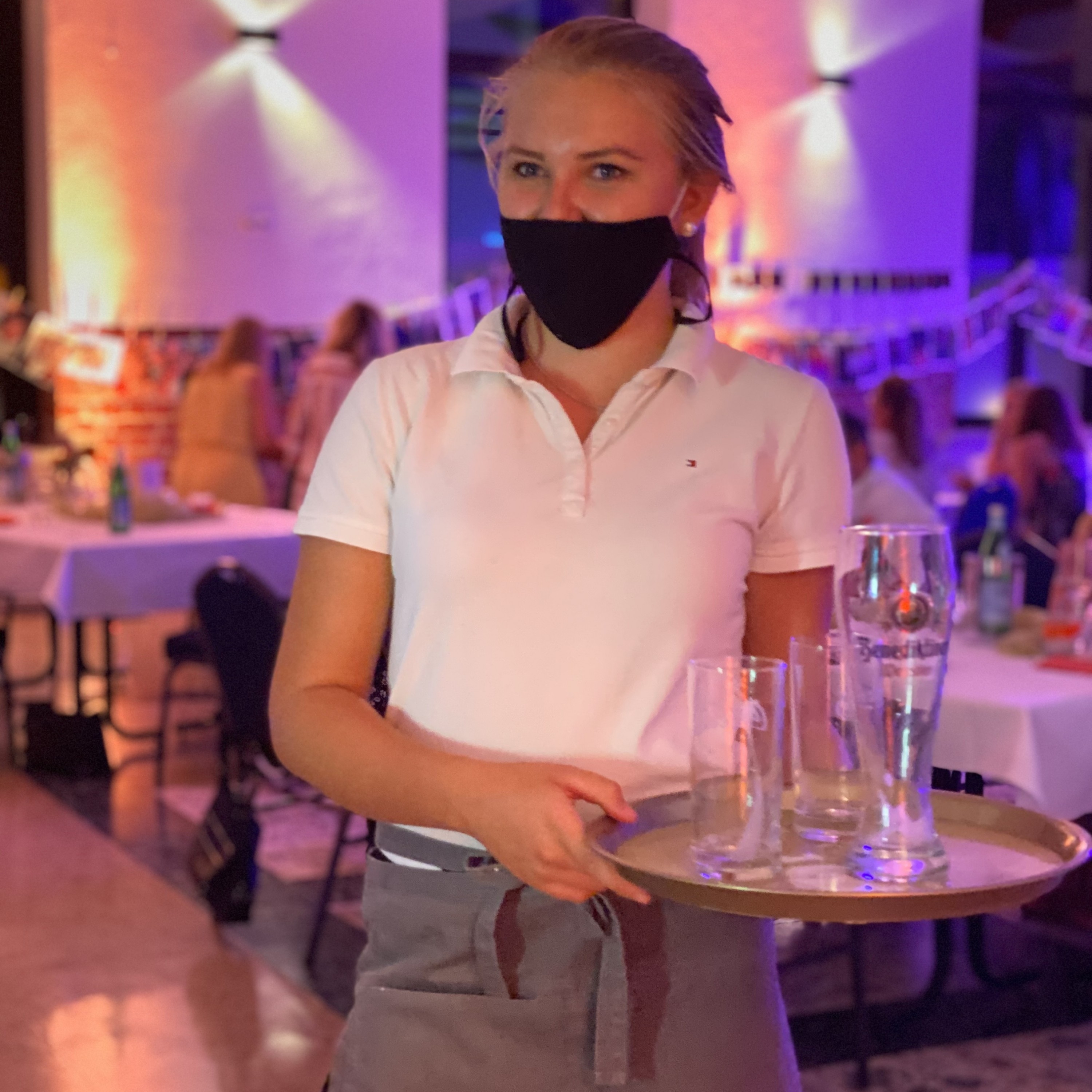 Mitarbeiter im Einsatz