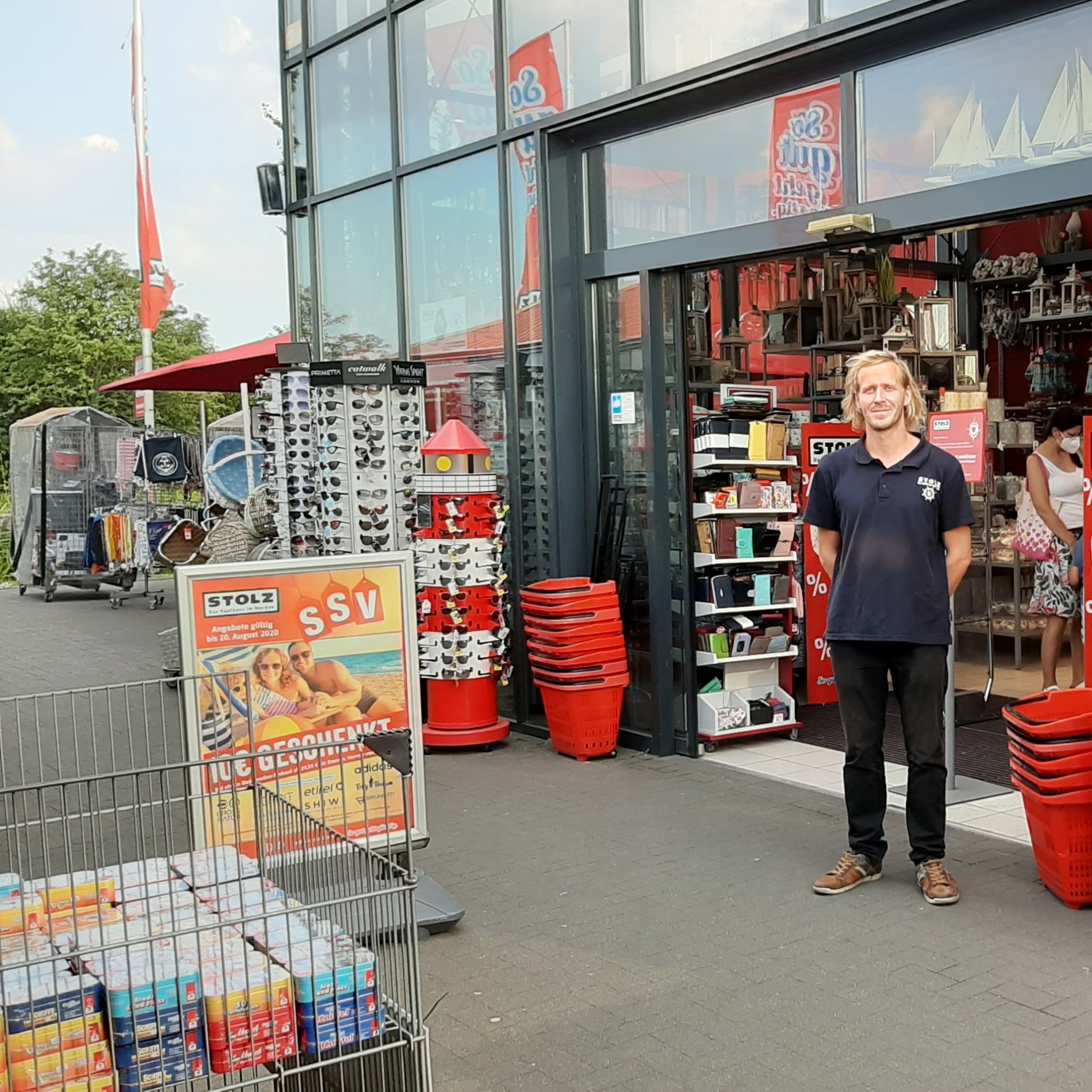 Tjark bei der Arbeit