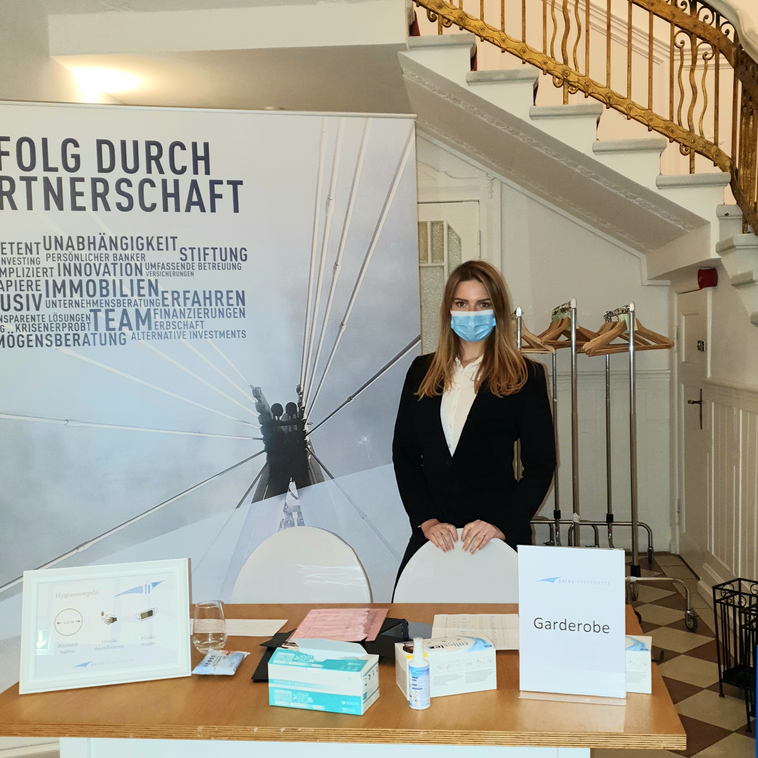 Mitarbeiter im Einsatz