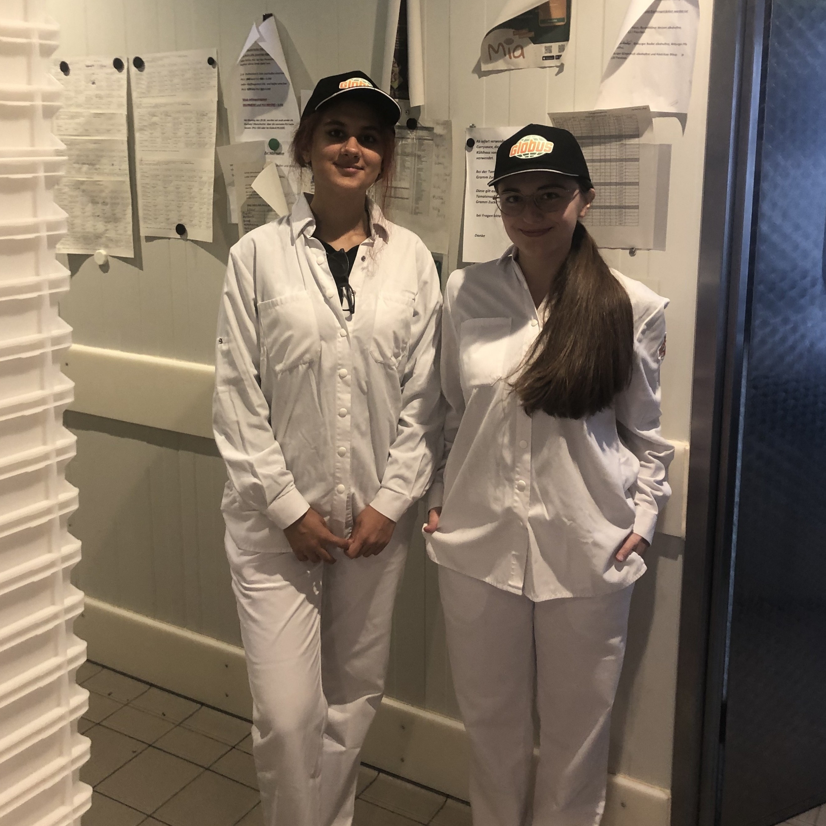 Zarina bei der Arbeit